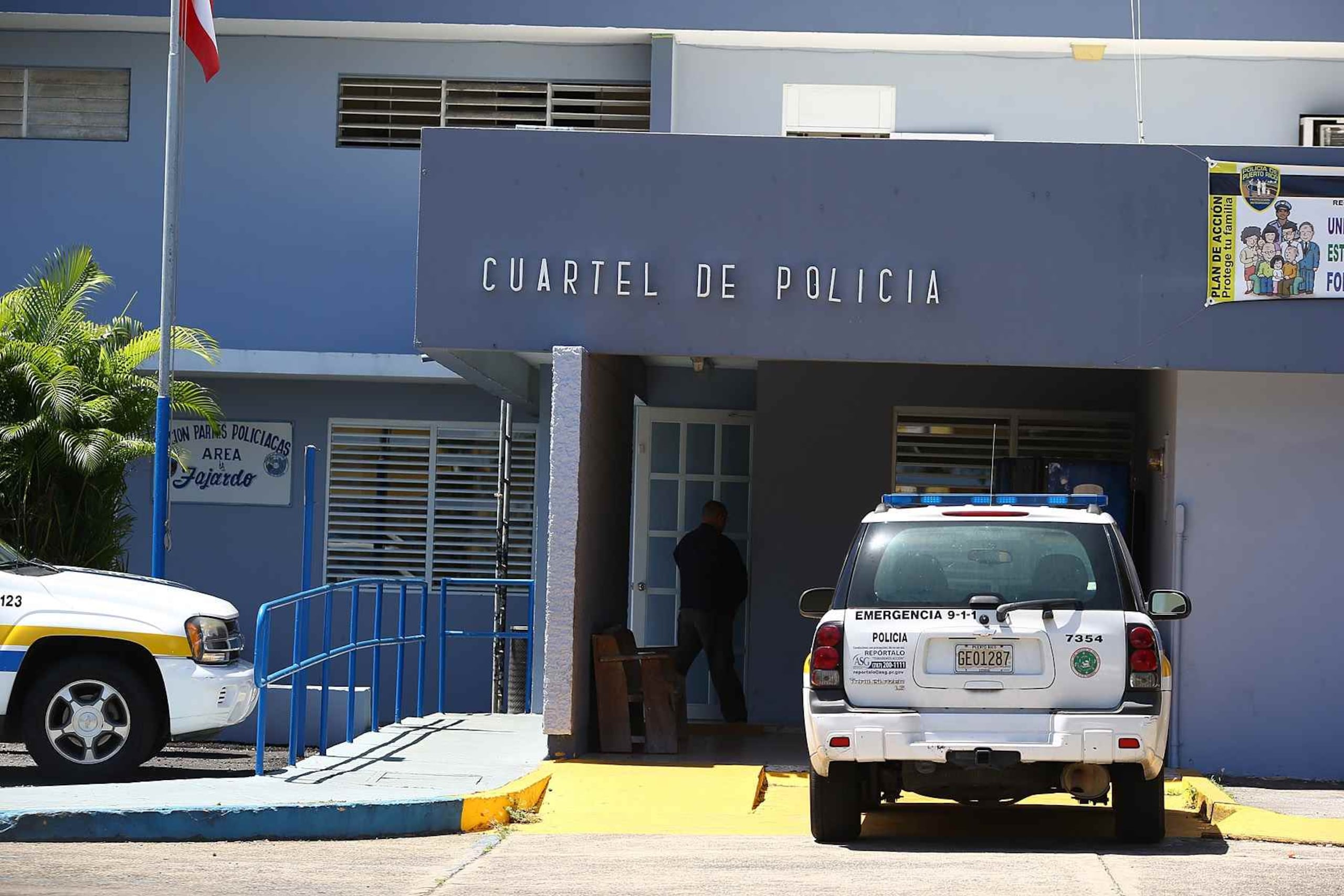 El individuo deberá llegar a eso de las 4:00 p.m. al cuartel de Fajardo. (GFR Media)