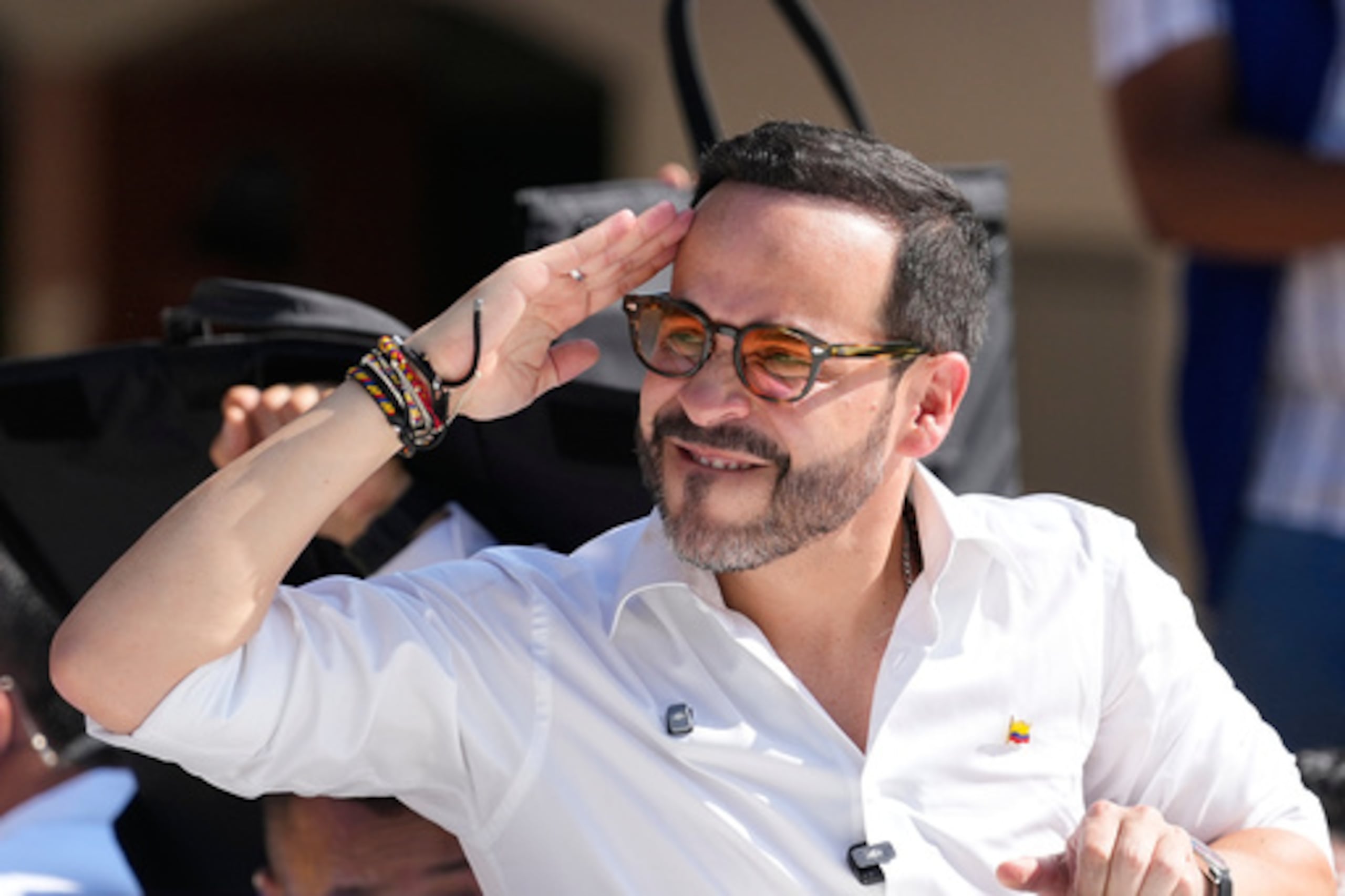 El candidato presidencial Abelardo de la Espriella del movimiento Defensores de la Patria