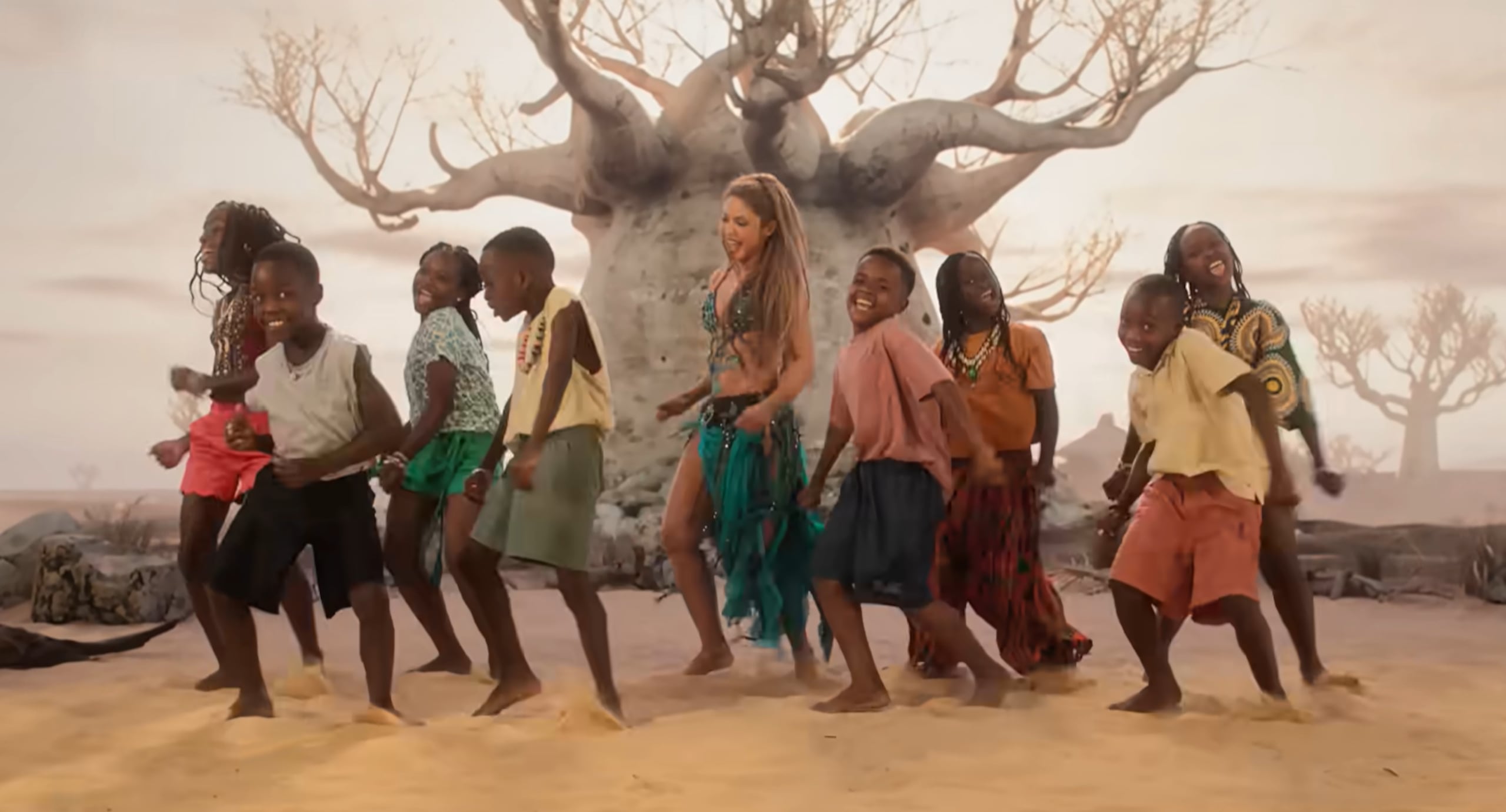 Shakira en "Dai dai".