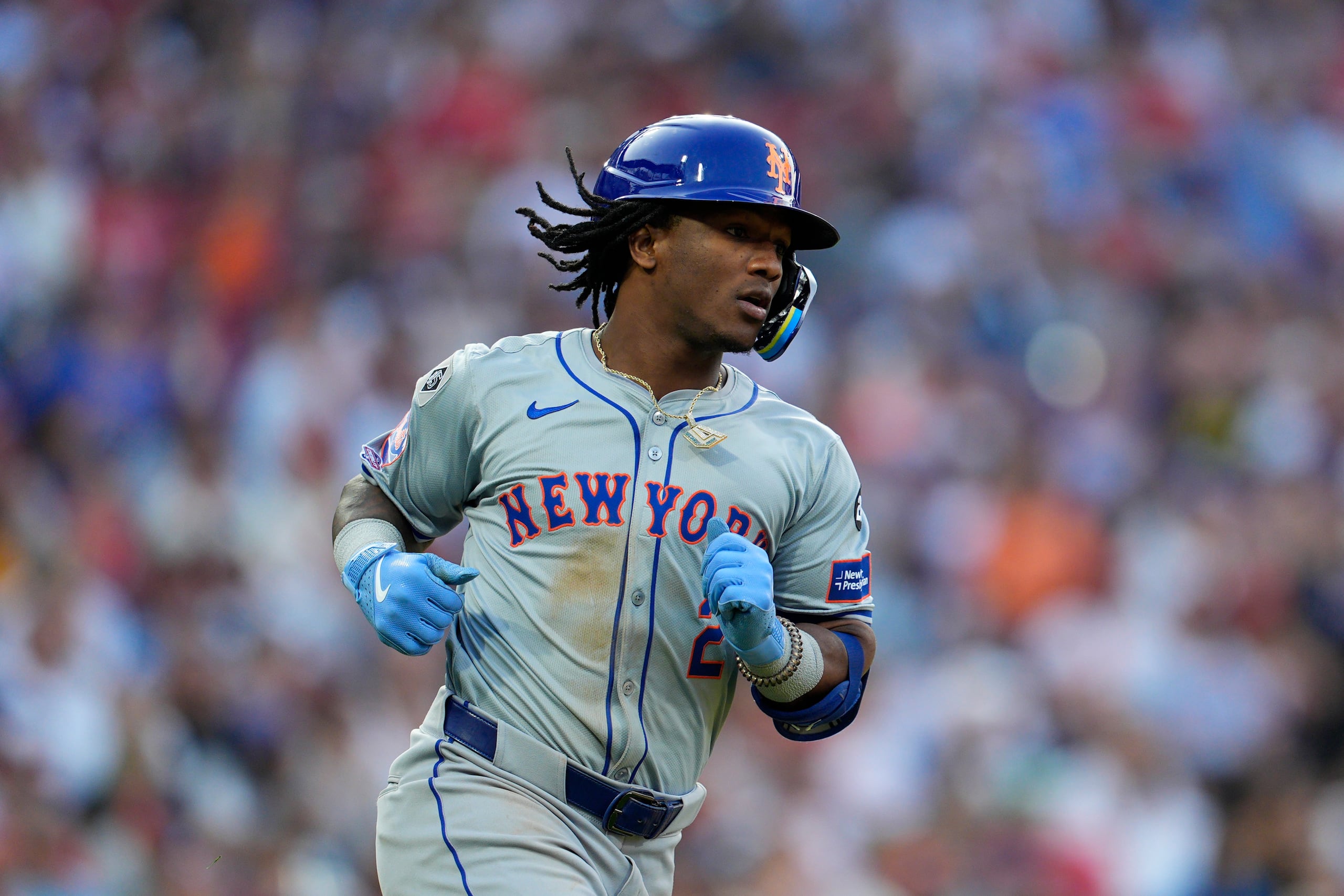 Luisangel Acuna, de los Mets de Nueva York.