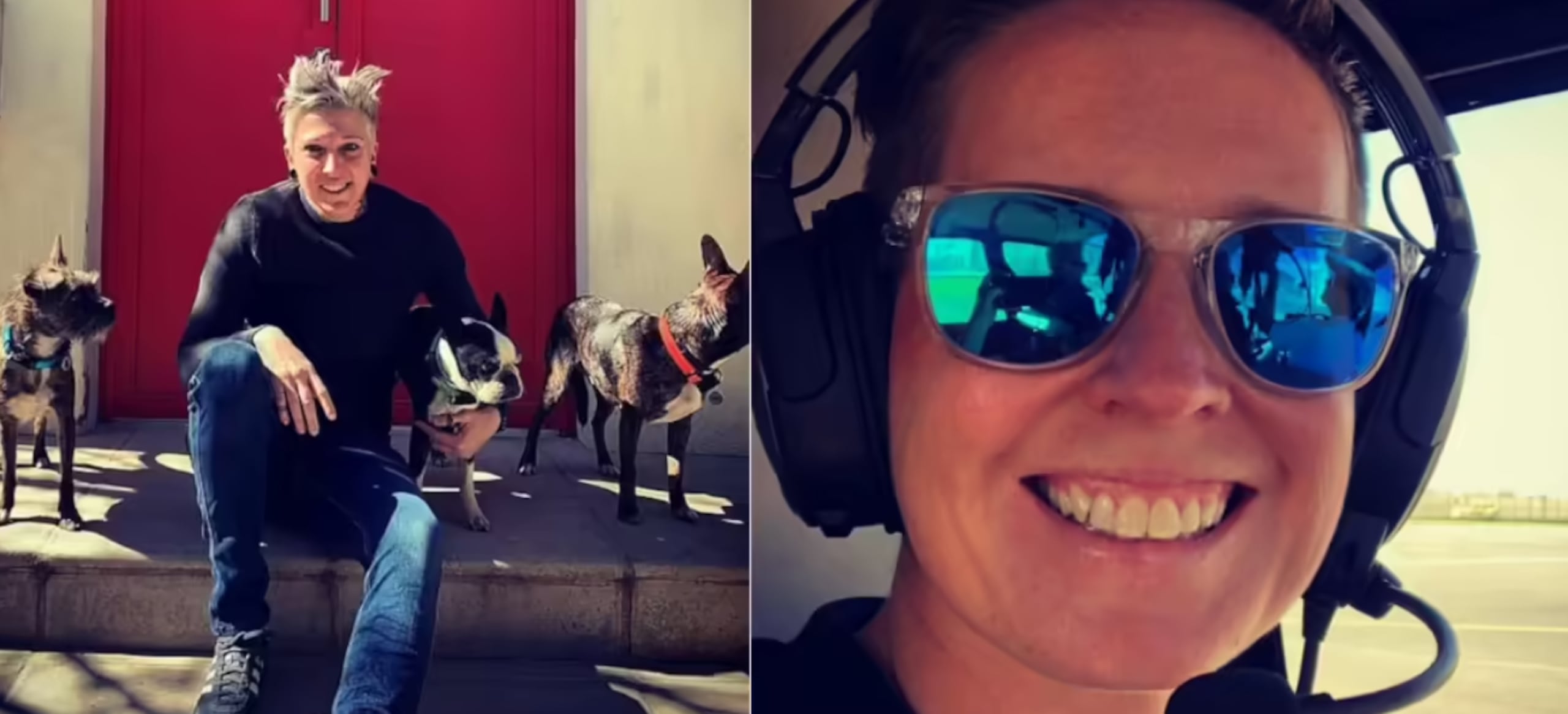 La comunicadora y chef era piloto certificada.