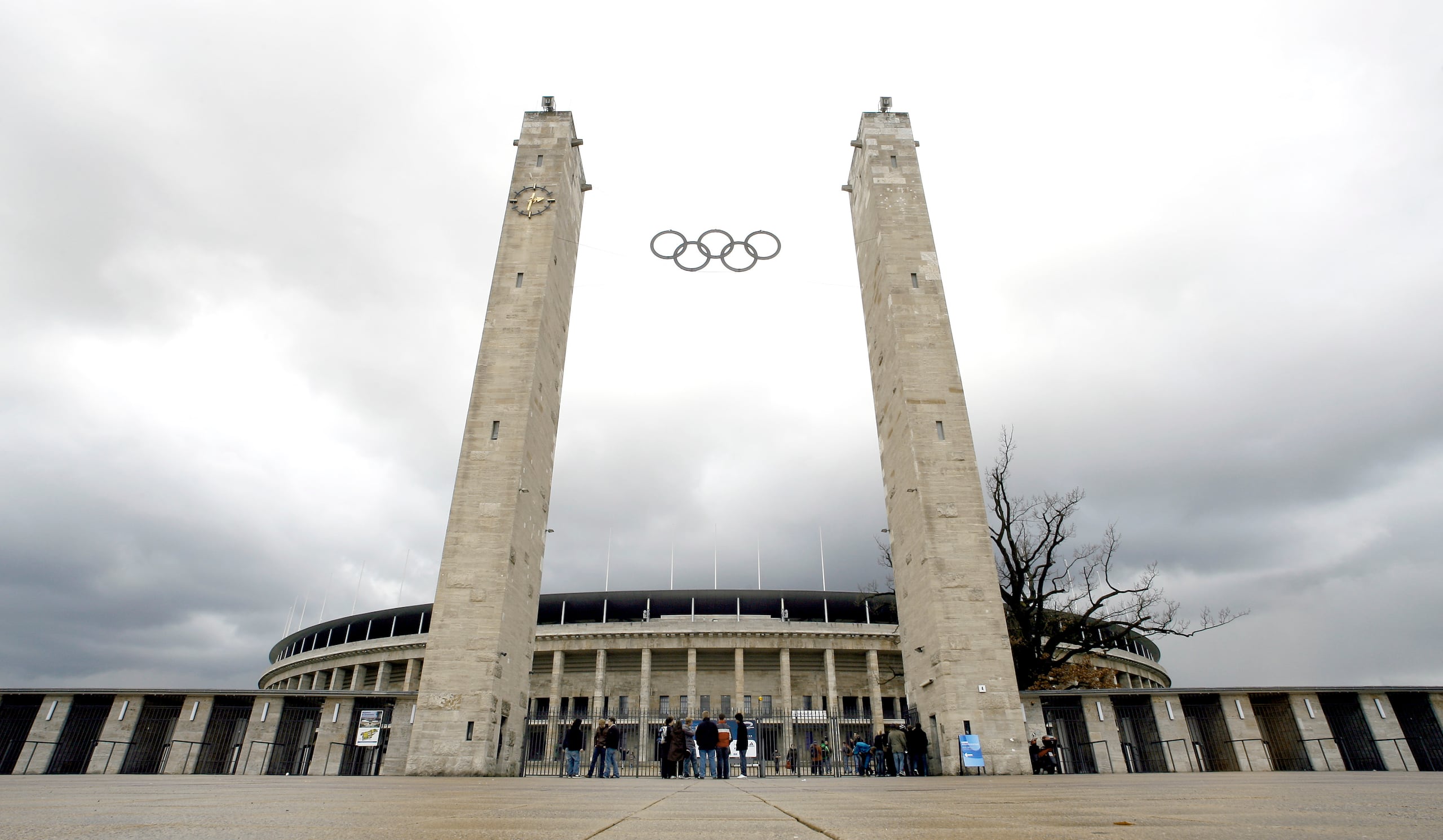 Vista del Estadio Olímpico de Berlín.