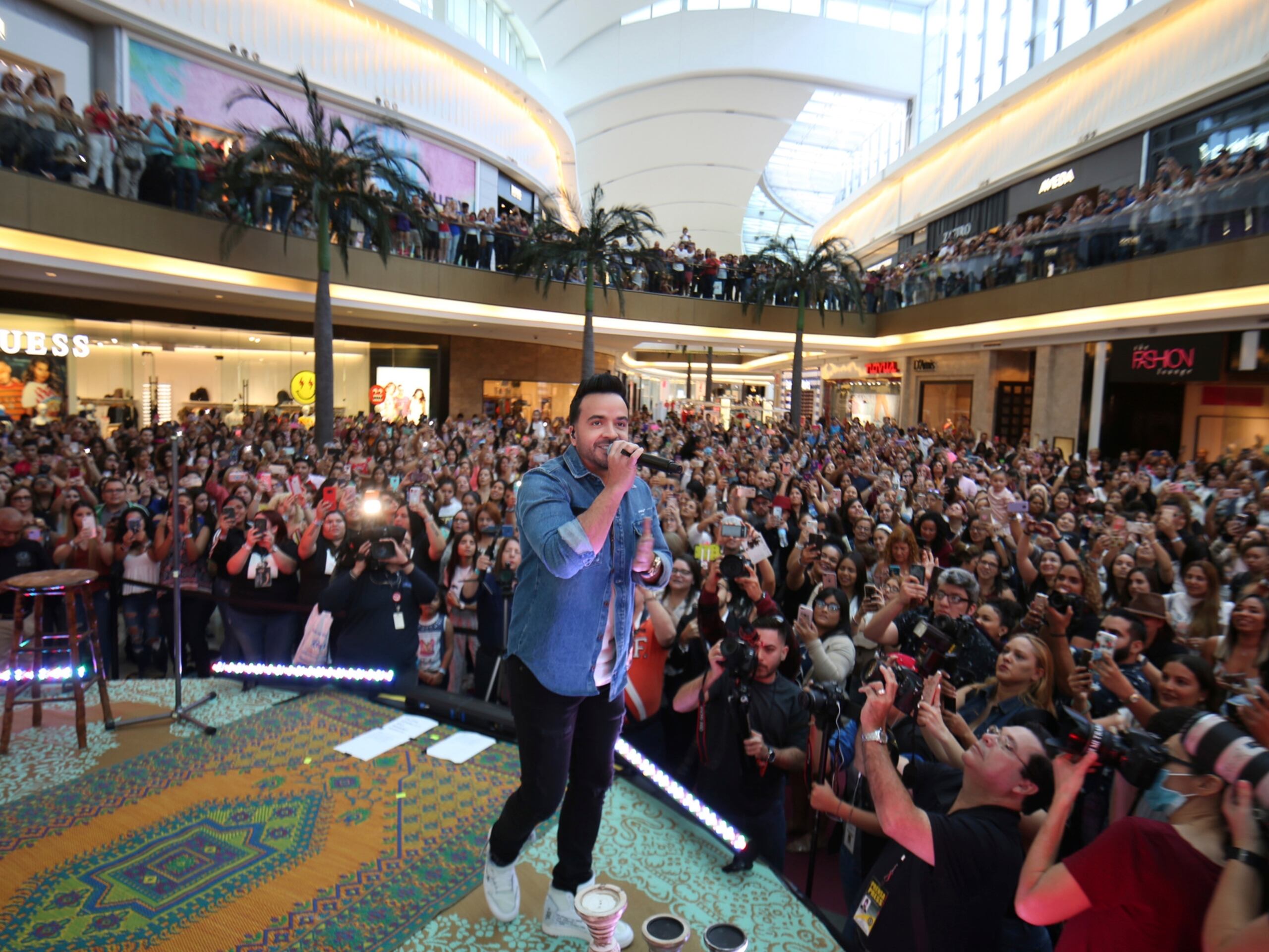El concierto de Luis Fonsi, en 2016, fue un momento trascendental para conectar con los visitantes locales.