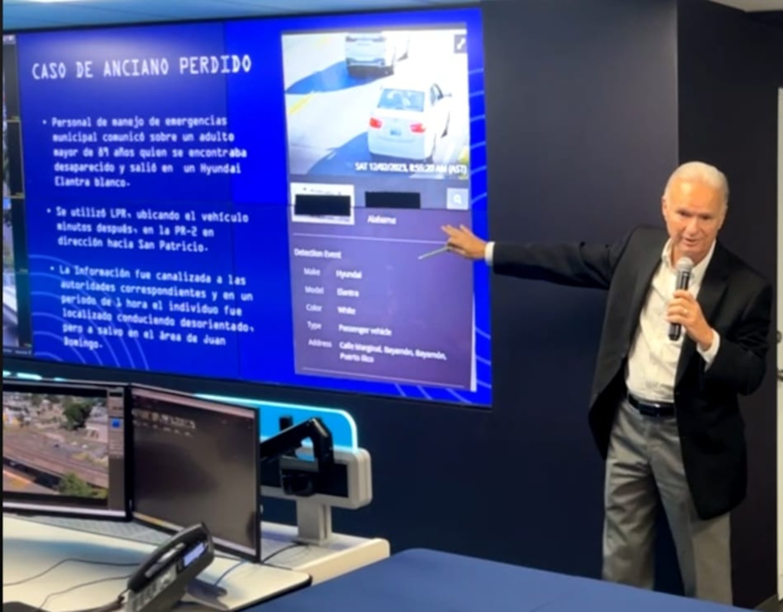 El alcalde de Bayamón, Ramón Luis Rivera Cruz, anunció la reactivación mediante un programa piloto del sistema Shotspotter, como herramienta para hacerle frente a la incidencia criminal.