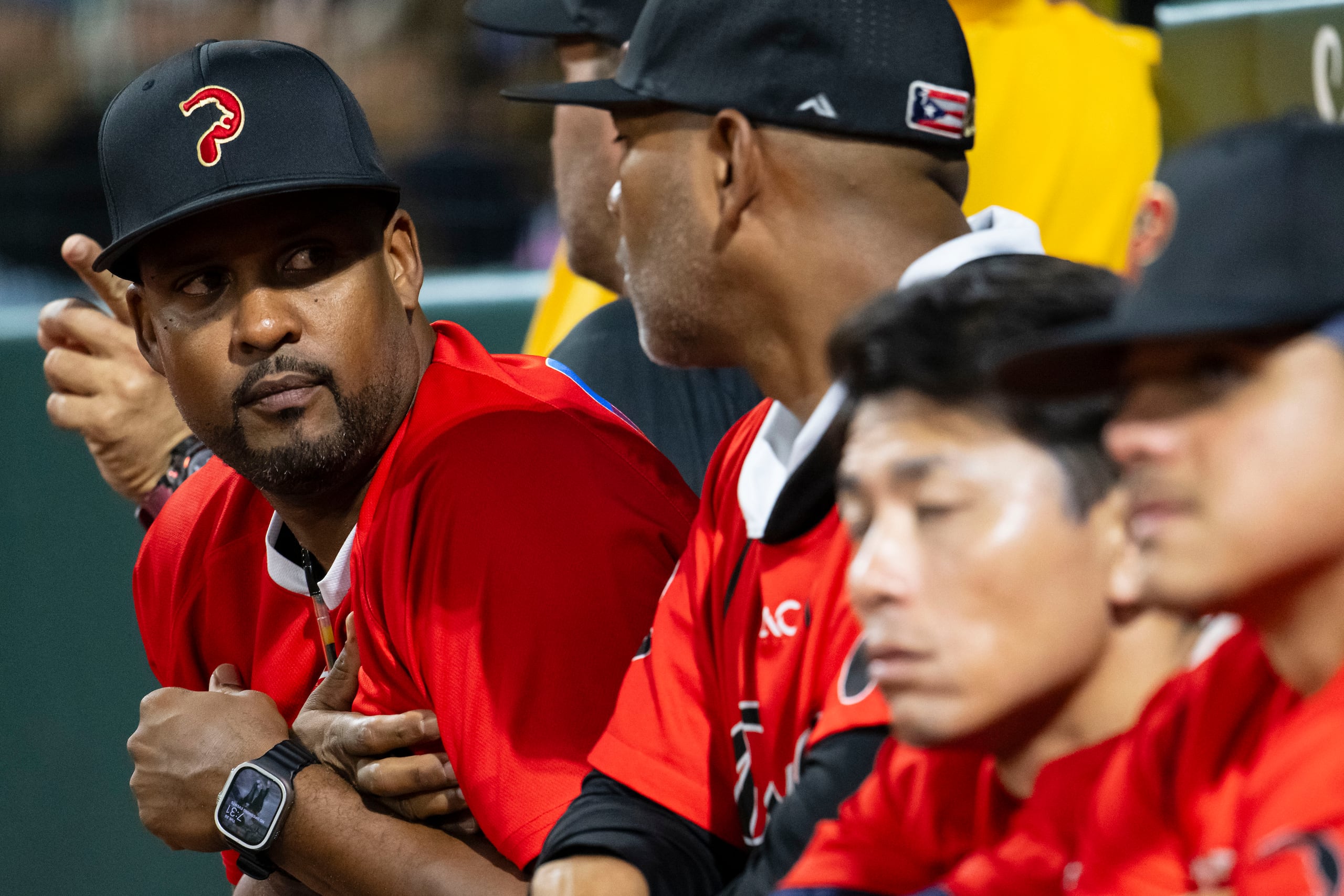 El dirigente de los Leones de Ponce, Andy González.