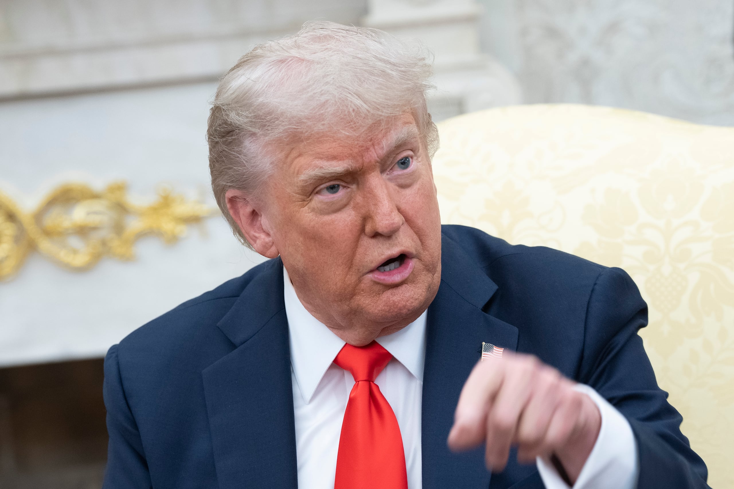 El presidente de Estados Unidos, Donald Trump. (EFE/EPA/CHRIS KLEPONIS / POOL)