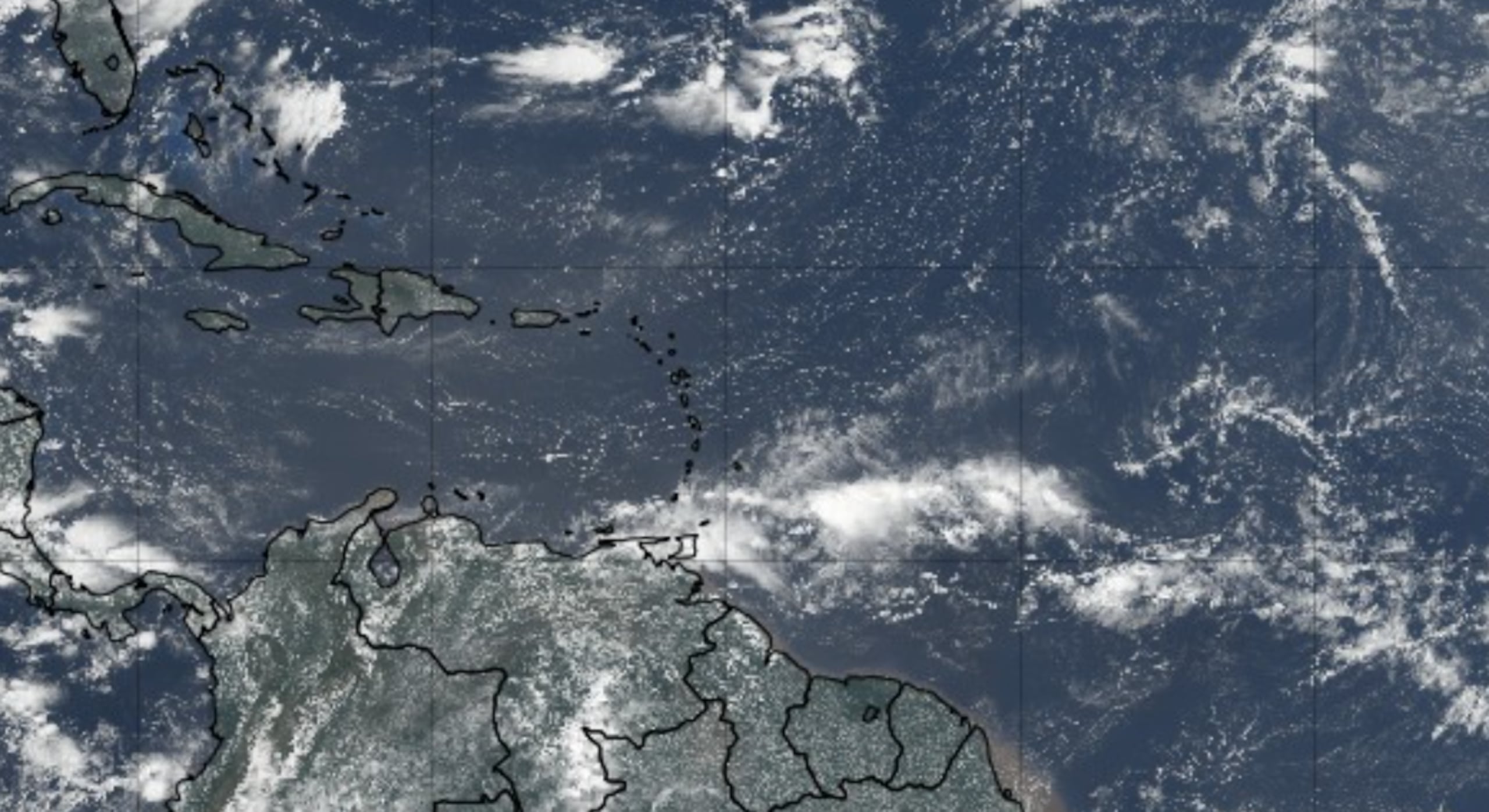 Imagen del atlántico tropical en septiembre 12 del 2026.