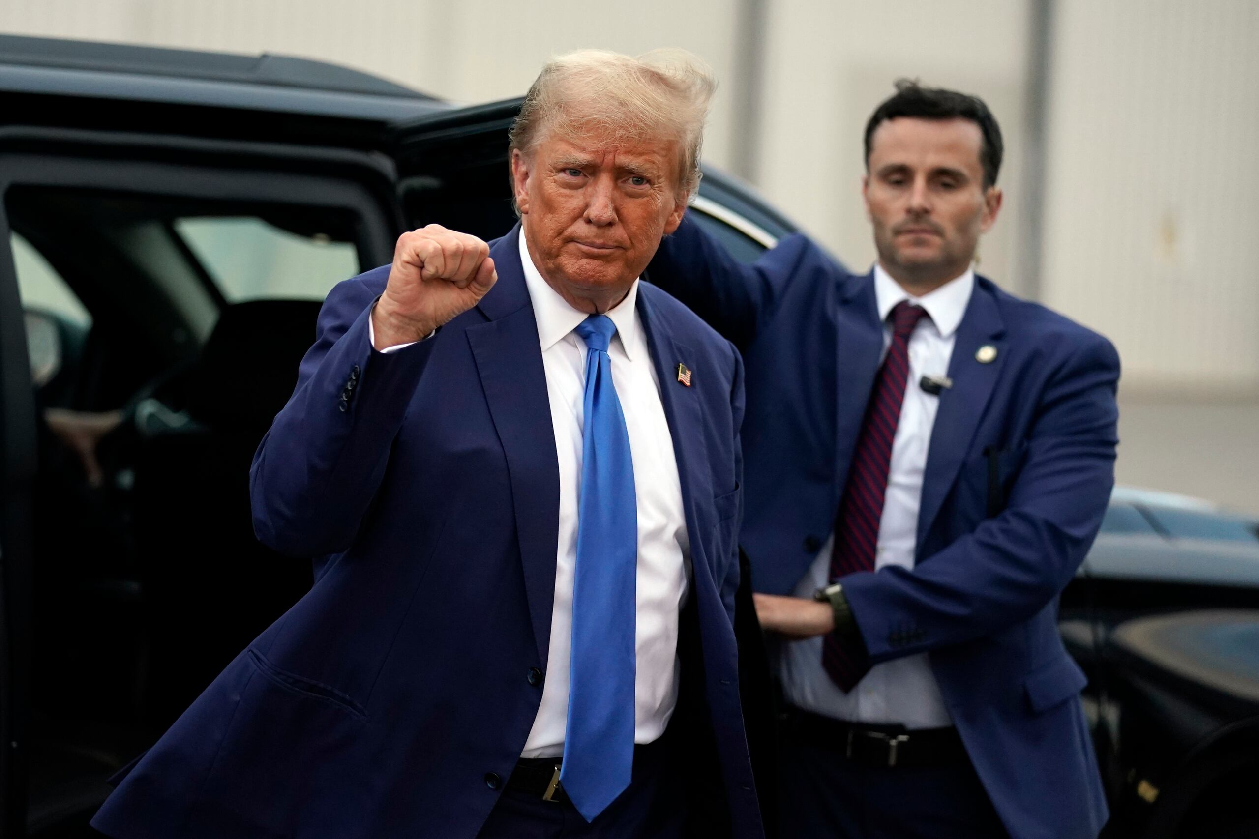 El expresidente Donald Trump (AP Foto/Charles Krupa)