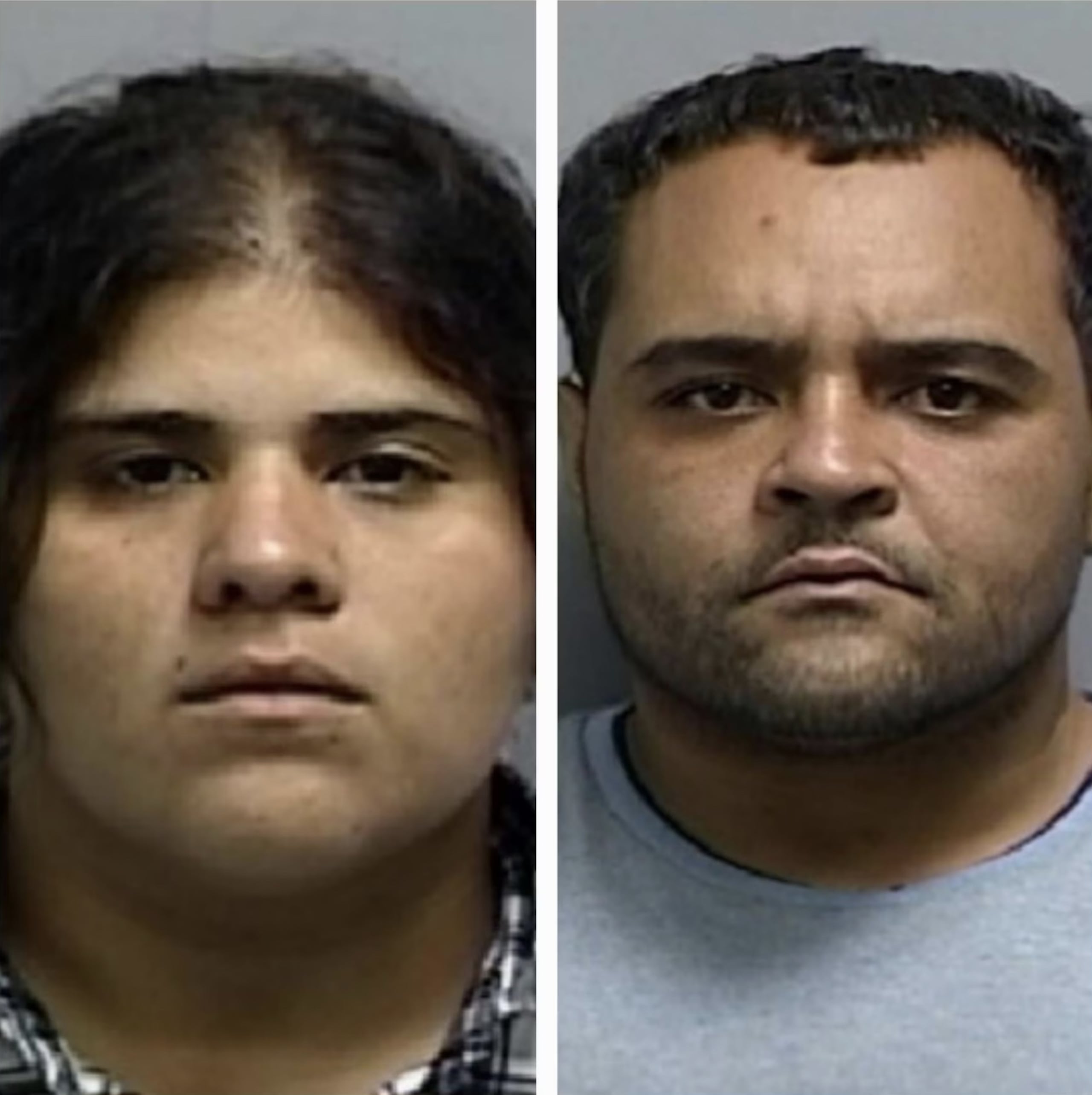 Fotos de Naiari Quiñones Rivera y  Jiovan Ortiz Soto, contra quienes pesan varios cargos que incluyen asesinato en primer grado, incesto y agresión sexual contra su hija de dos años de edad, April Ortiz Quiñones, quien murió el pasado 7 de junio del 2023.