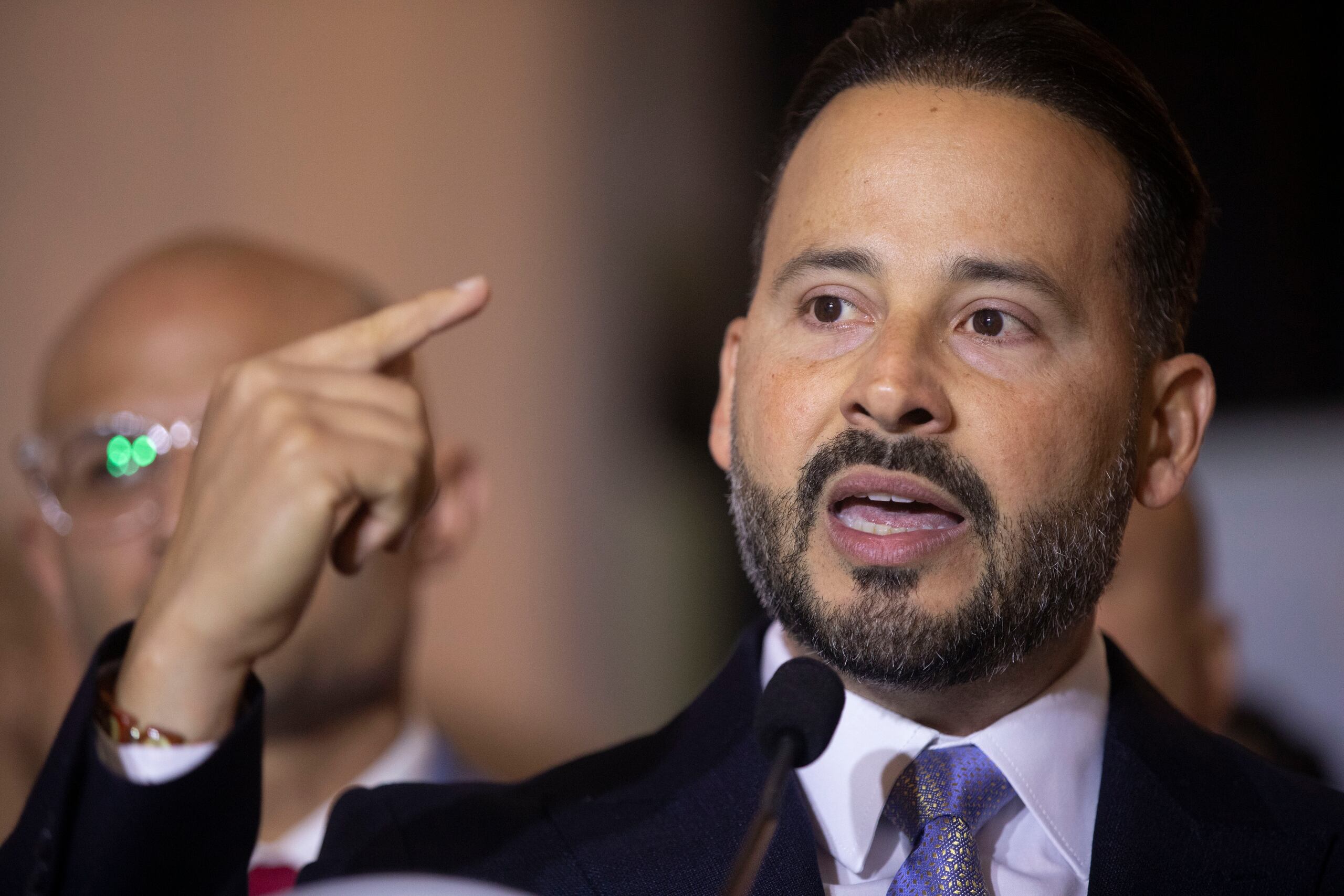 Luis Javier Hernández es el alcalde de Villalba y también el presidente de la Asociación de Alcaldes.