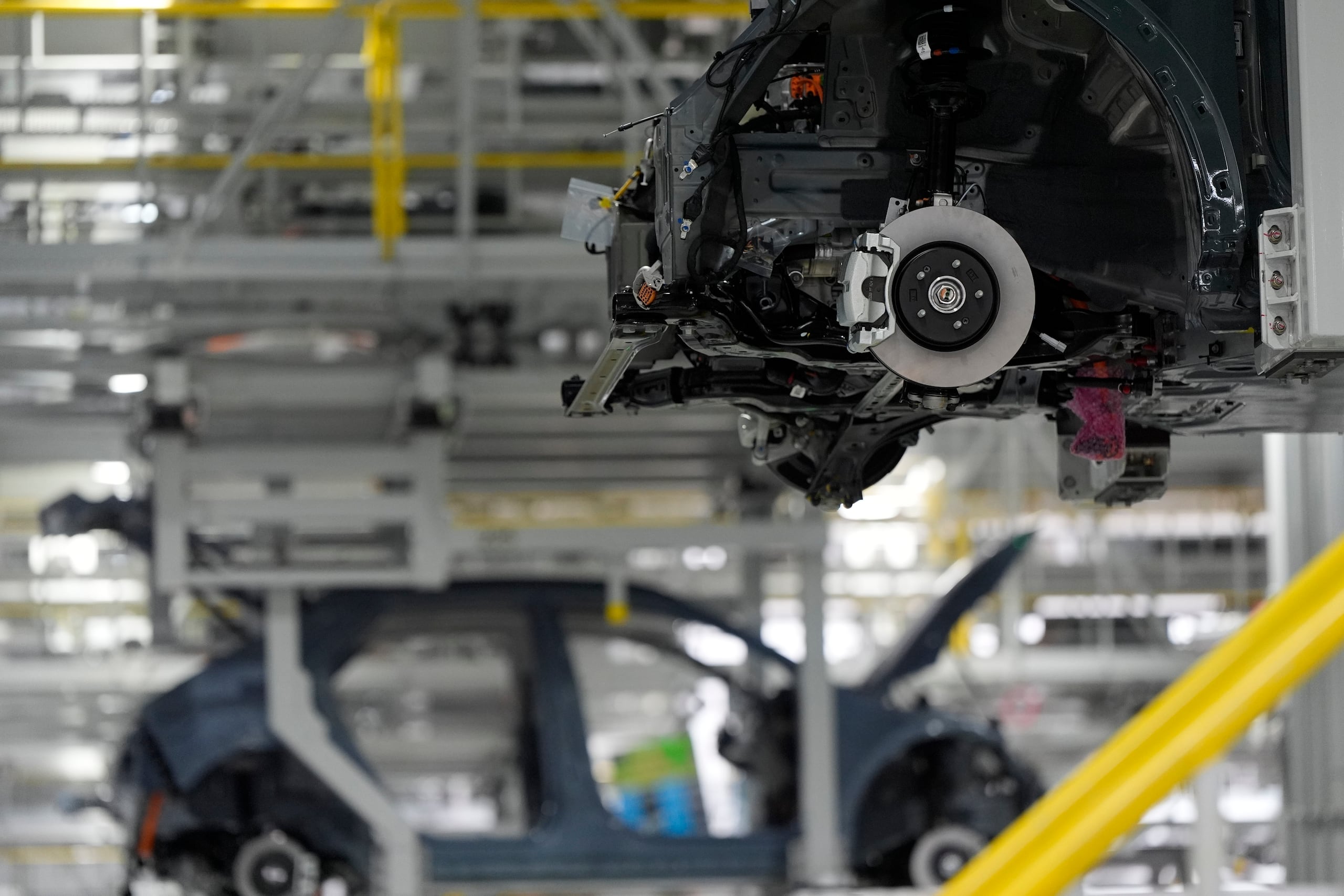 La fábrica Hyundai Motor Group Metaplant America en Ellabell, Georgia el 26 de marzo del 2025. (AP foto/Mike Stewart)