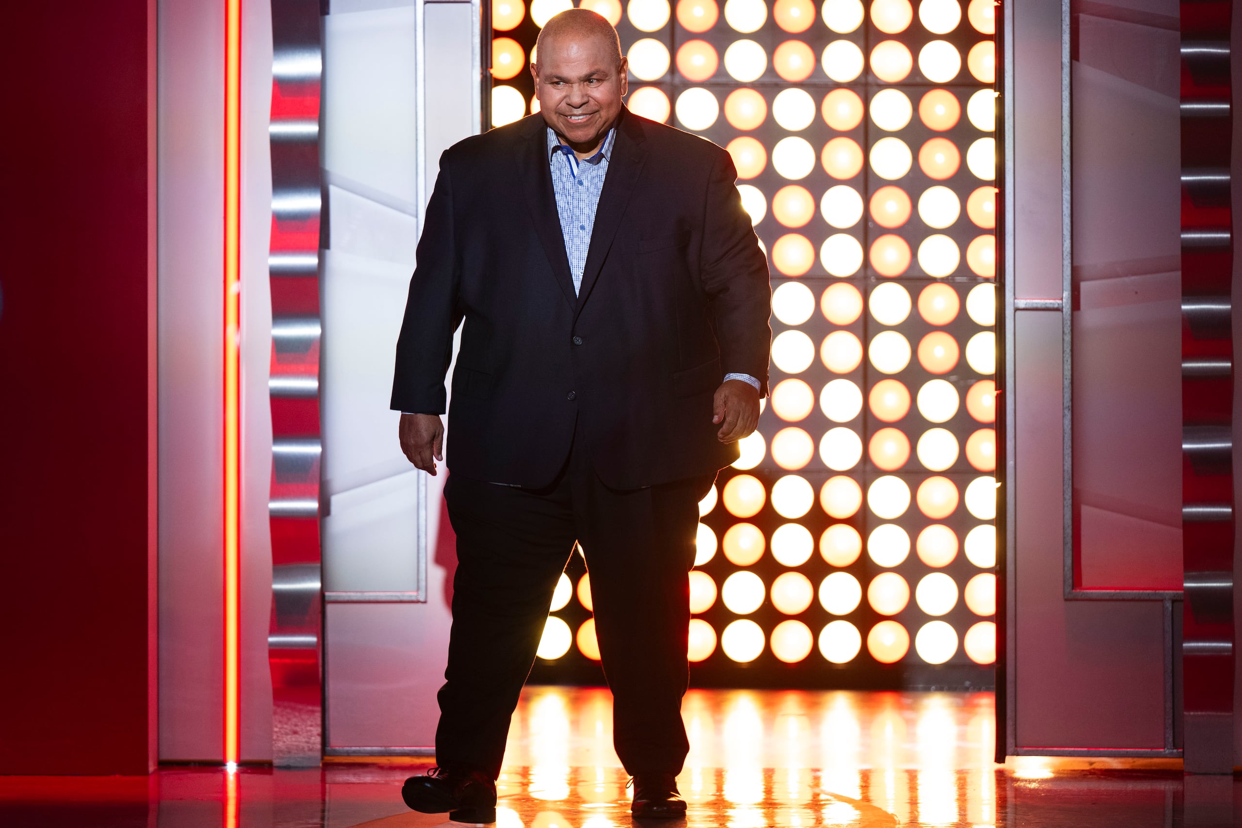 Otilio Warrington "Bizcocho" reveló que ingresó a la competencia culinaria por insistencia de su hijo, el locutor Ali Warrington.