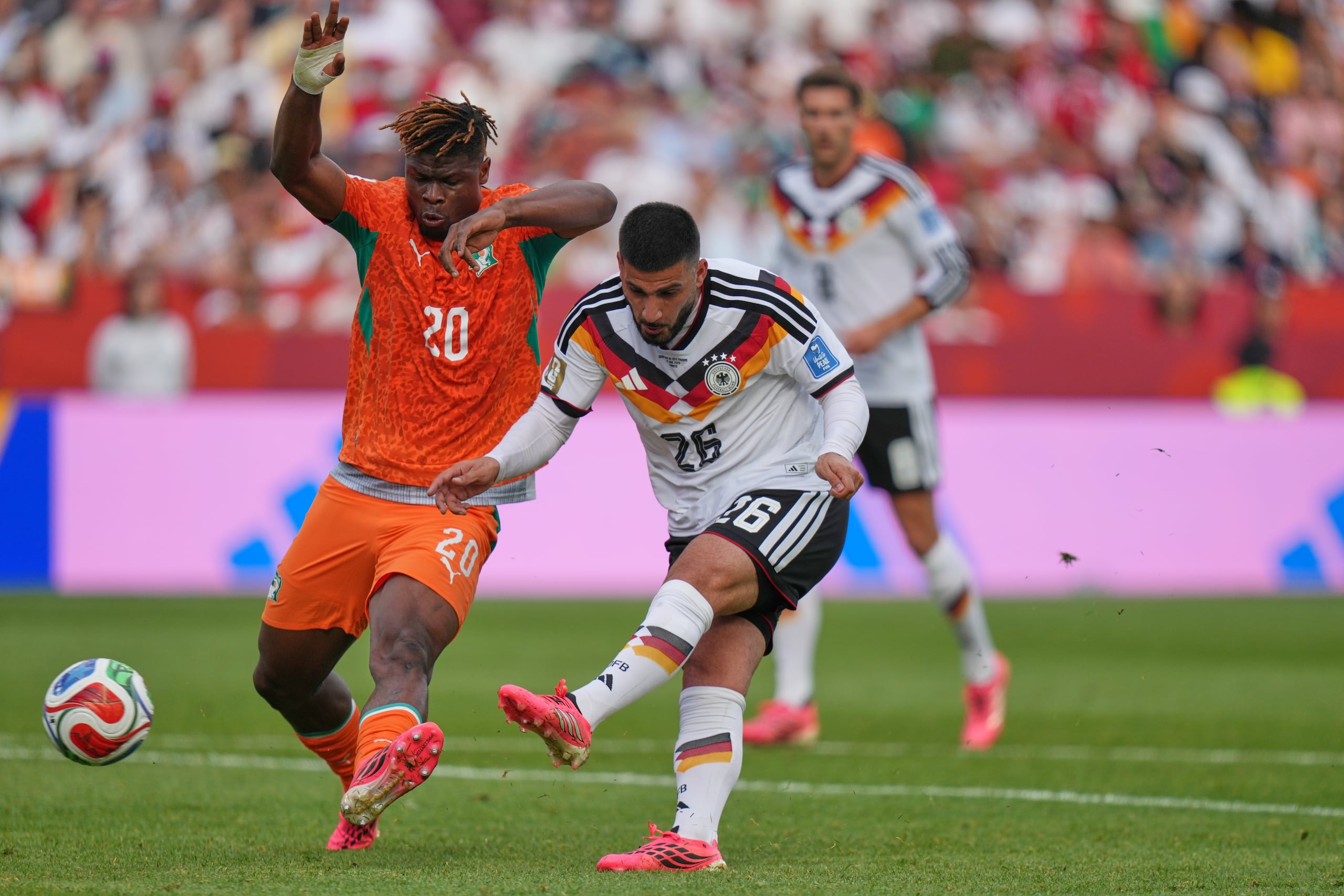 Deniz Undav dispara el gol que le dio el triunfo a Alemania sobre Costa de Marfil en el Mundial.