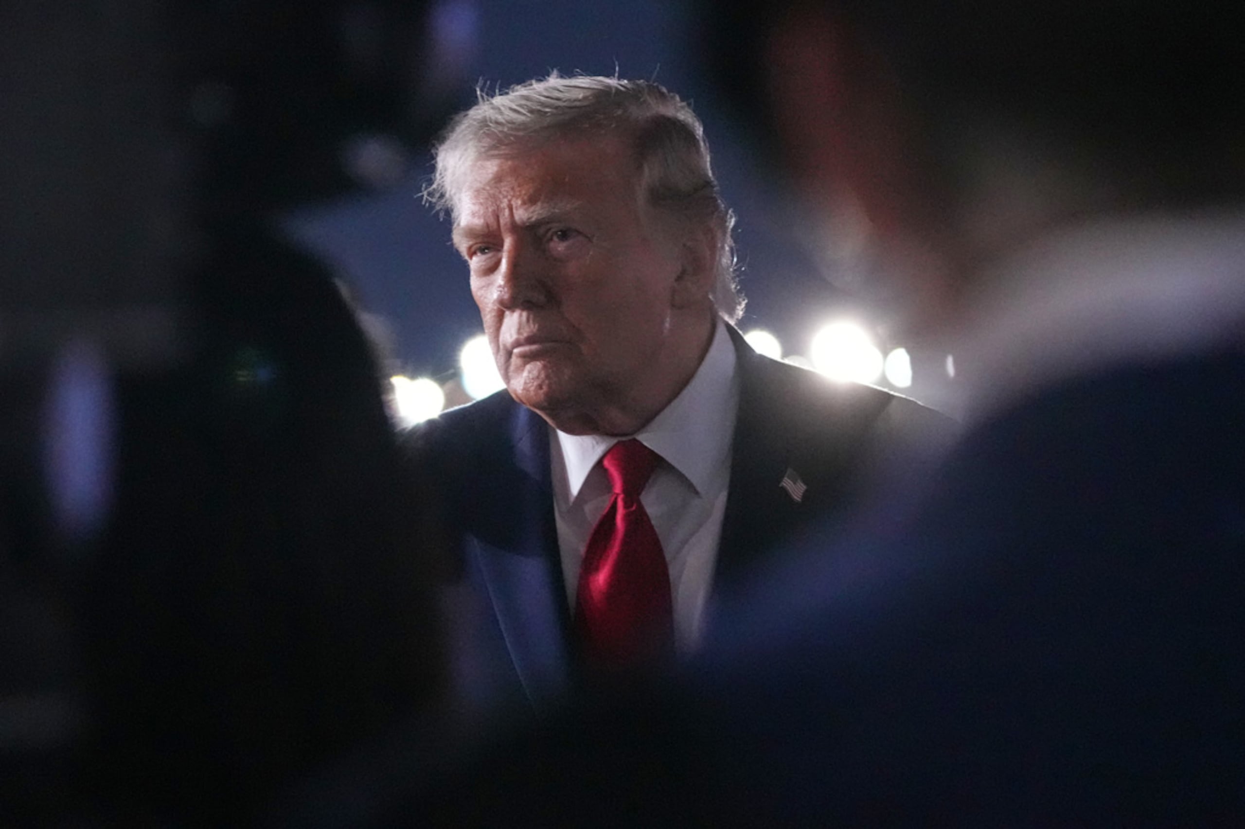 El presidente, Donald Trump.