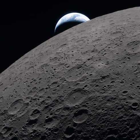FOTOS: Las impresionantes vistas de la Luna y la Tierra captadas desde Artemis
