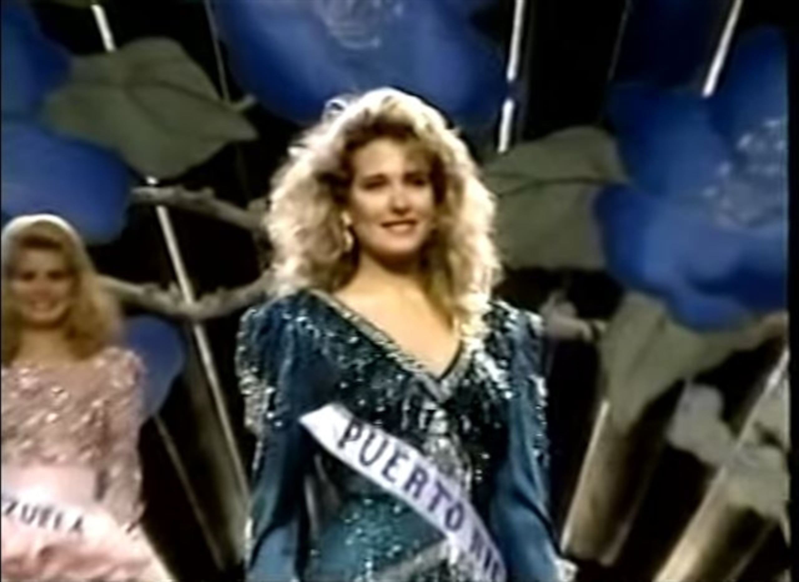 Laurie Simpson quedó cuarta finalista en 1987. (Captura)