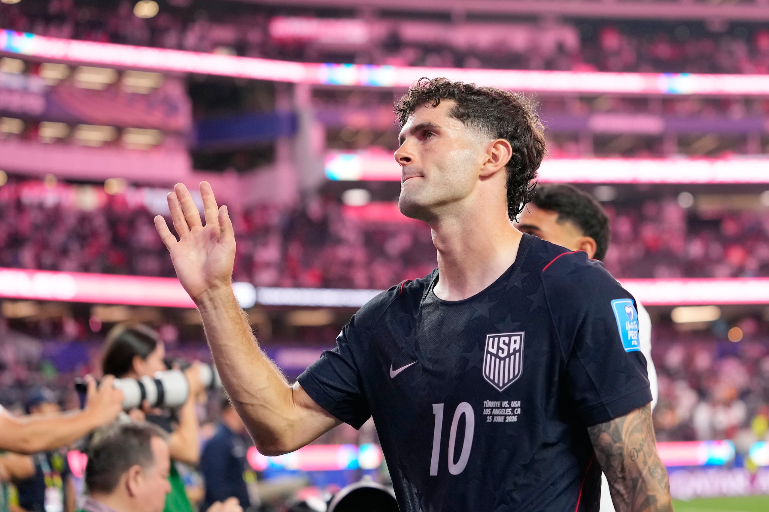 Christian Pulisic es una de las estrellas de Estados Unidos y estará disponible en los dieciseisavos luego de recuperarse de una lesión.
