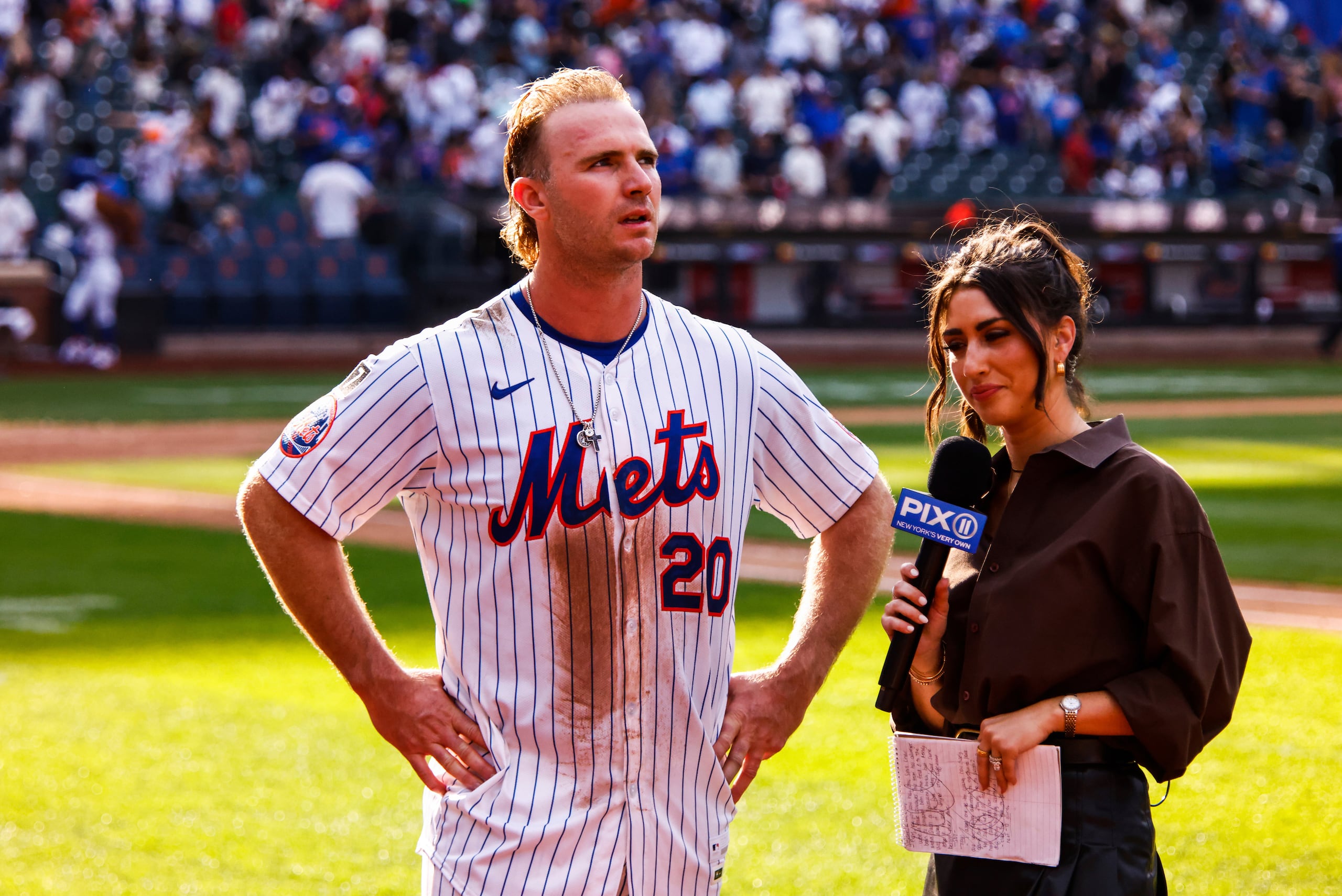 Pete Alonso pega cuadrangular y los Mets ganan.