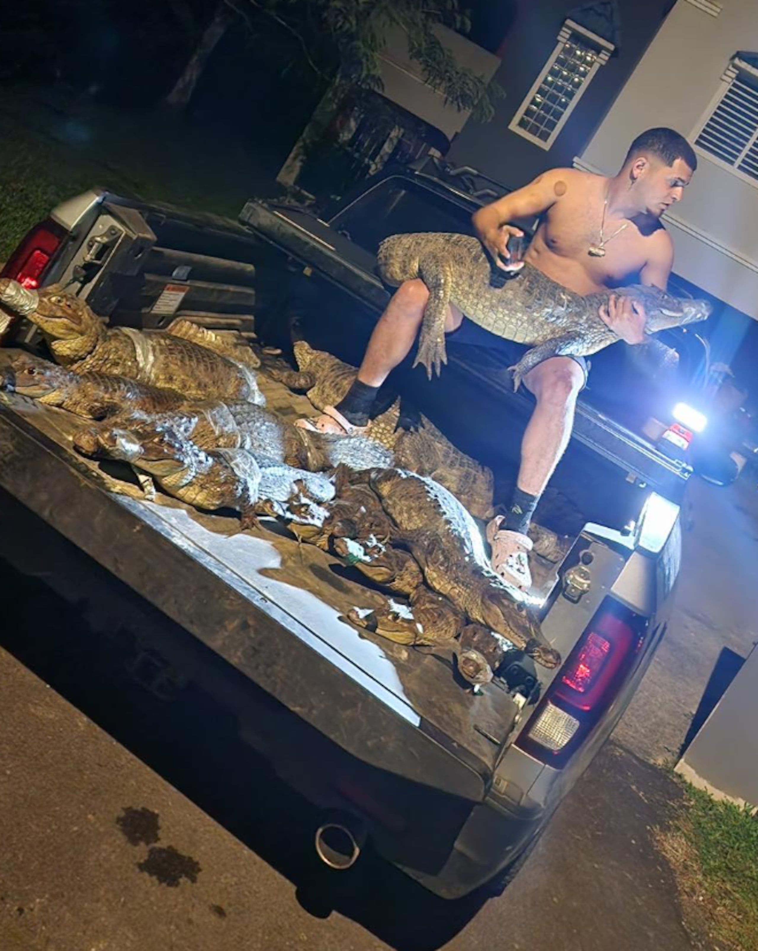 En una jornada, Gongo y su grupo pudieron atrapar a 16 ejemplares, duplicando la cantidad a la que estaban acostumbrados.