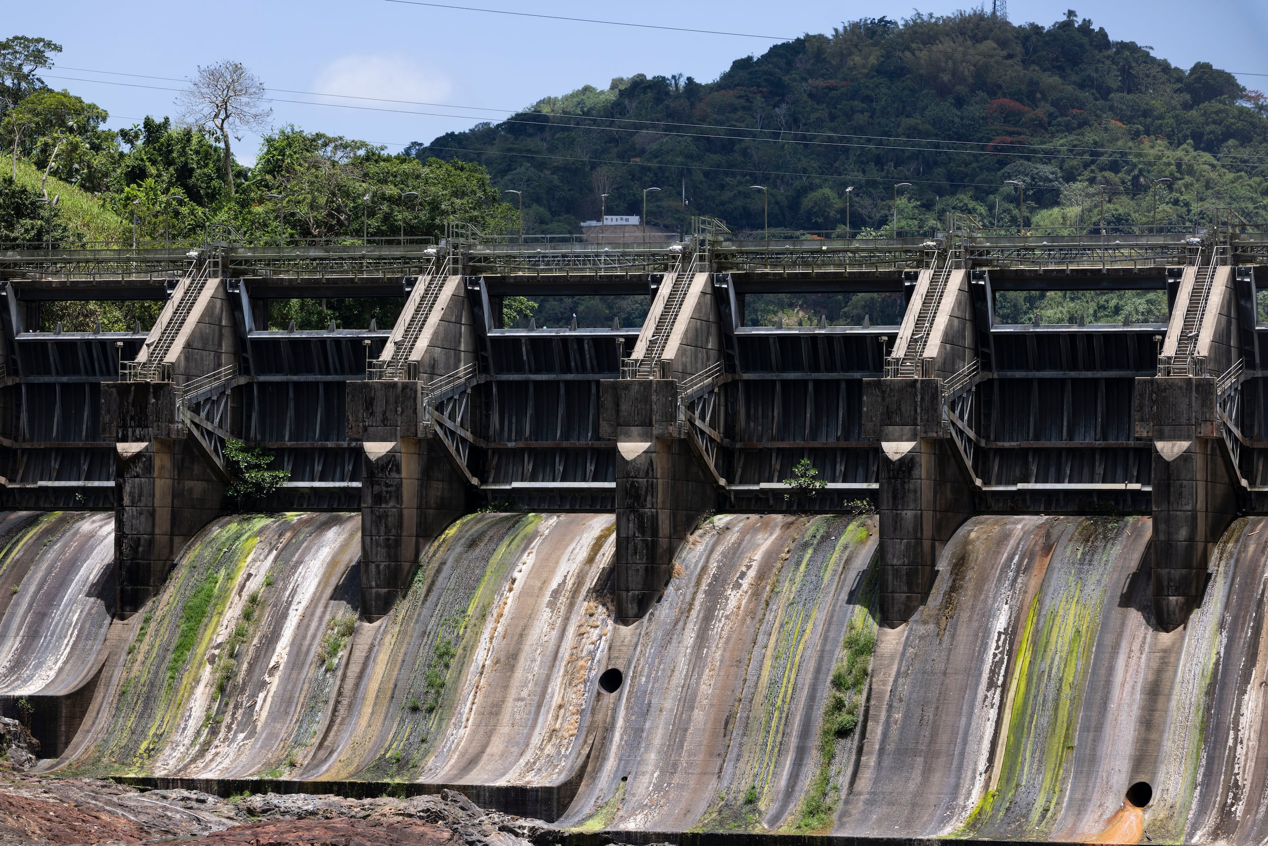 El embalse Carraízo en Trujillo Alto el 27 de julio de 2026.