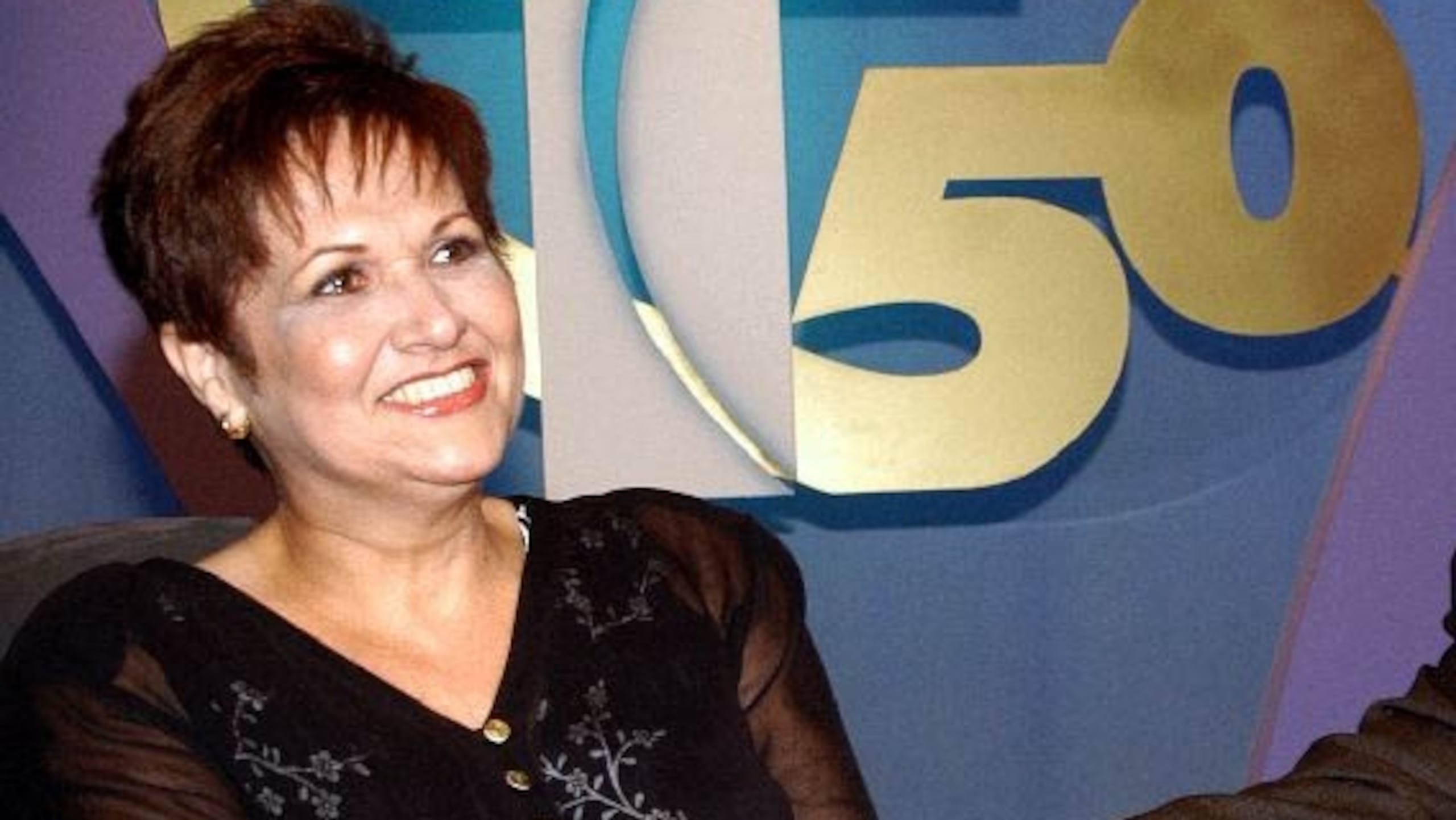 Rosita Velázquez junto a Paquito Cordero.