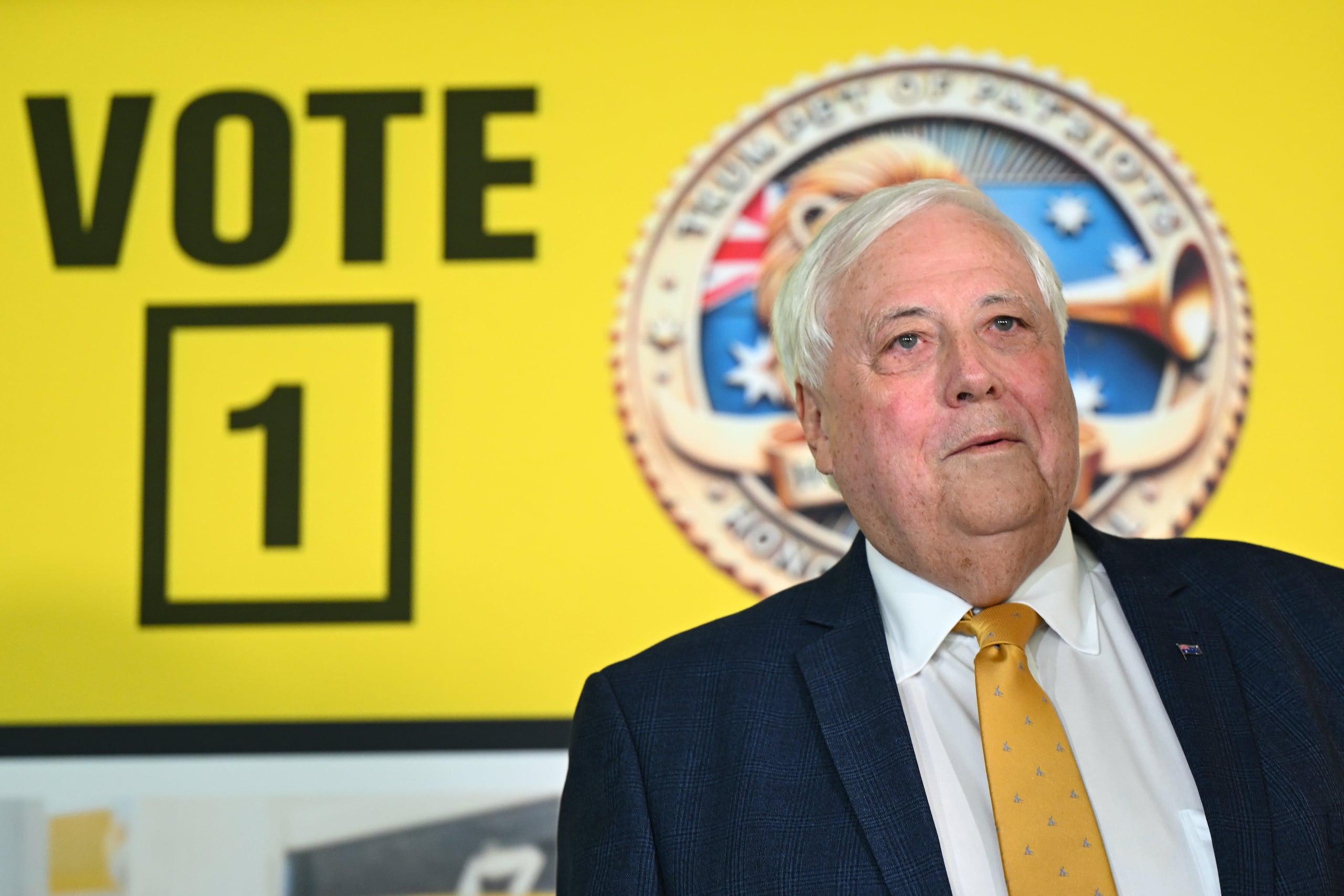 El millonario australiano Clive Palmer.