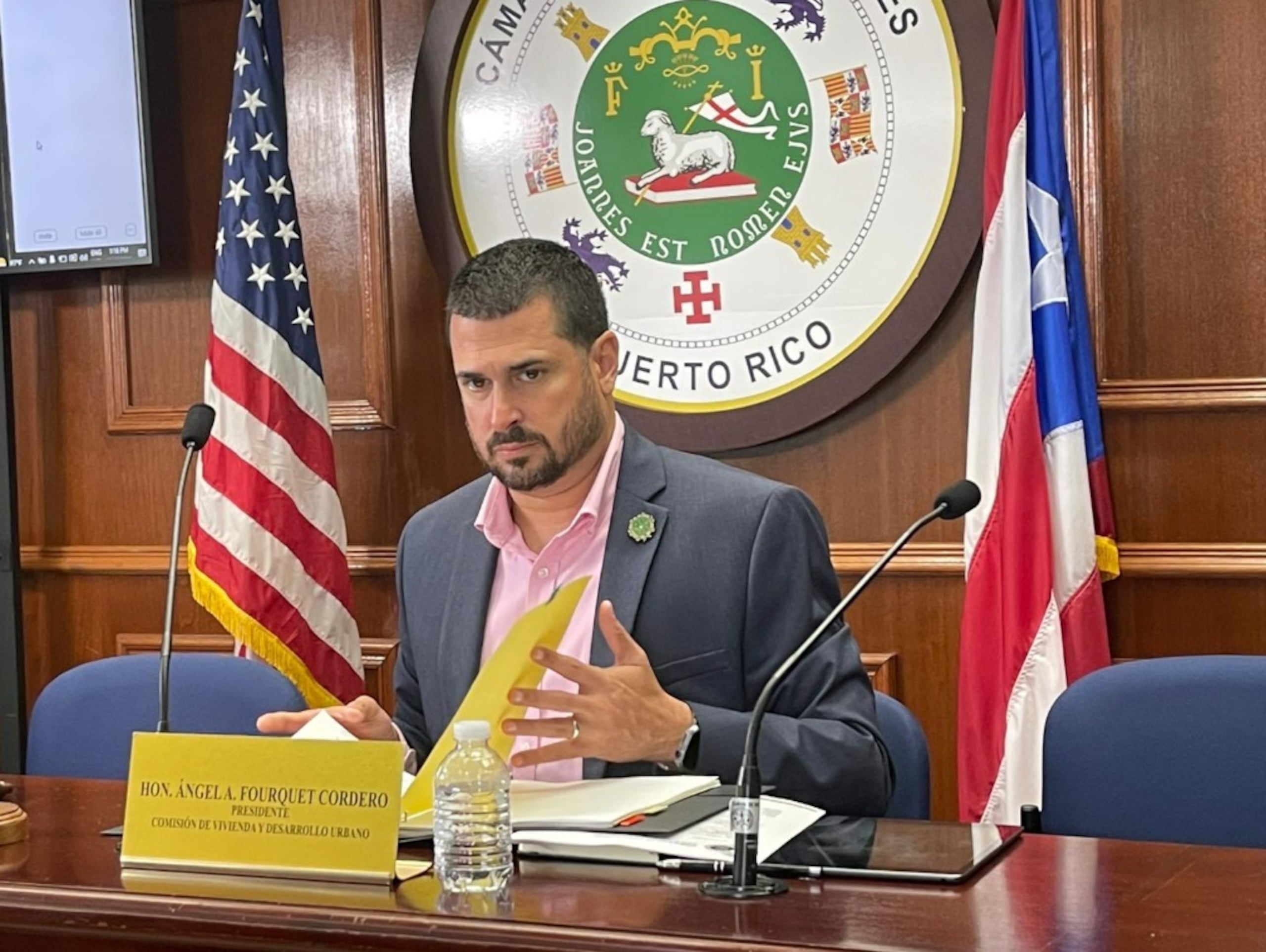Ángel “Tito” Fourquet Cordero, representante del Partido Popular Democrático.