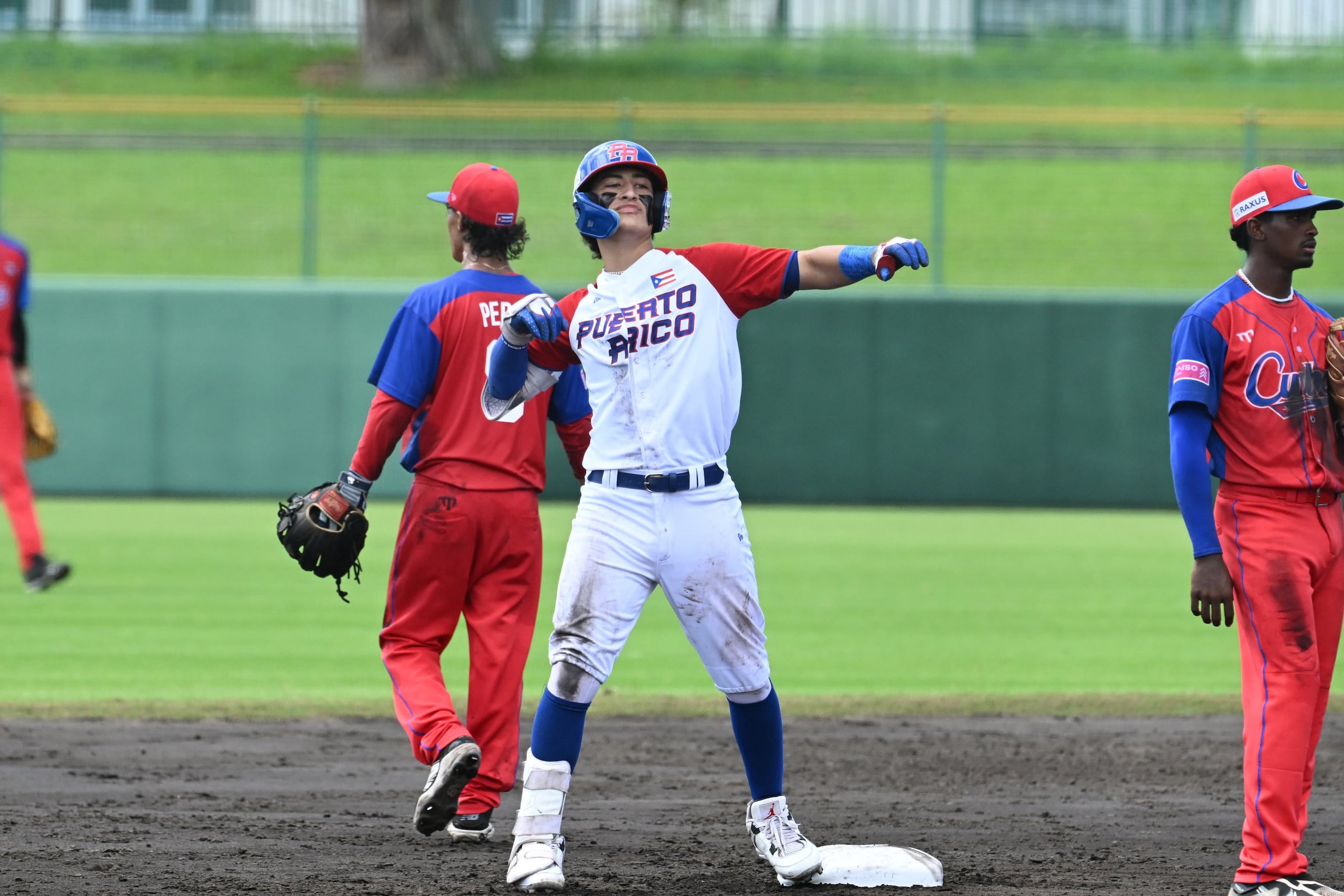 Emanuel Hernández lidera la ofensiva boricua con .250 de promedio.