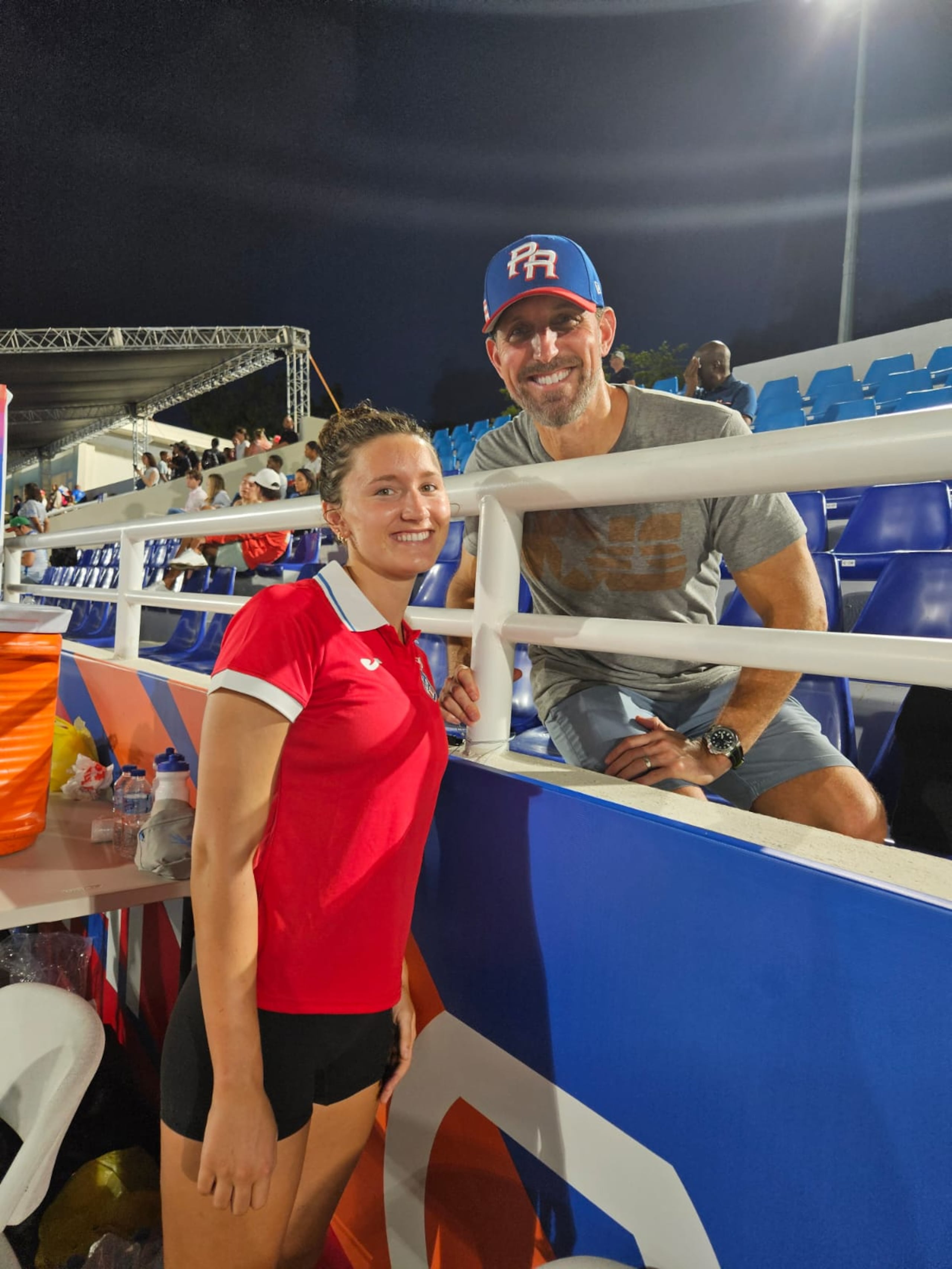 Ella Busquets es hija del exnadador boricua Ricardo Busquets.