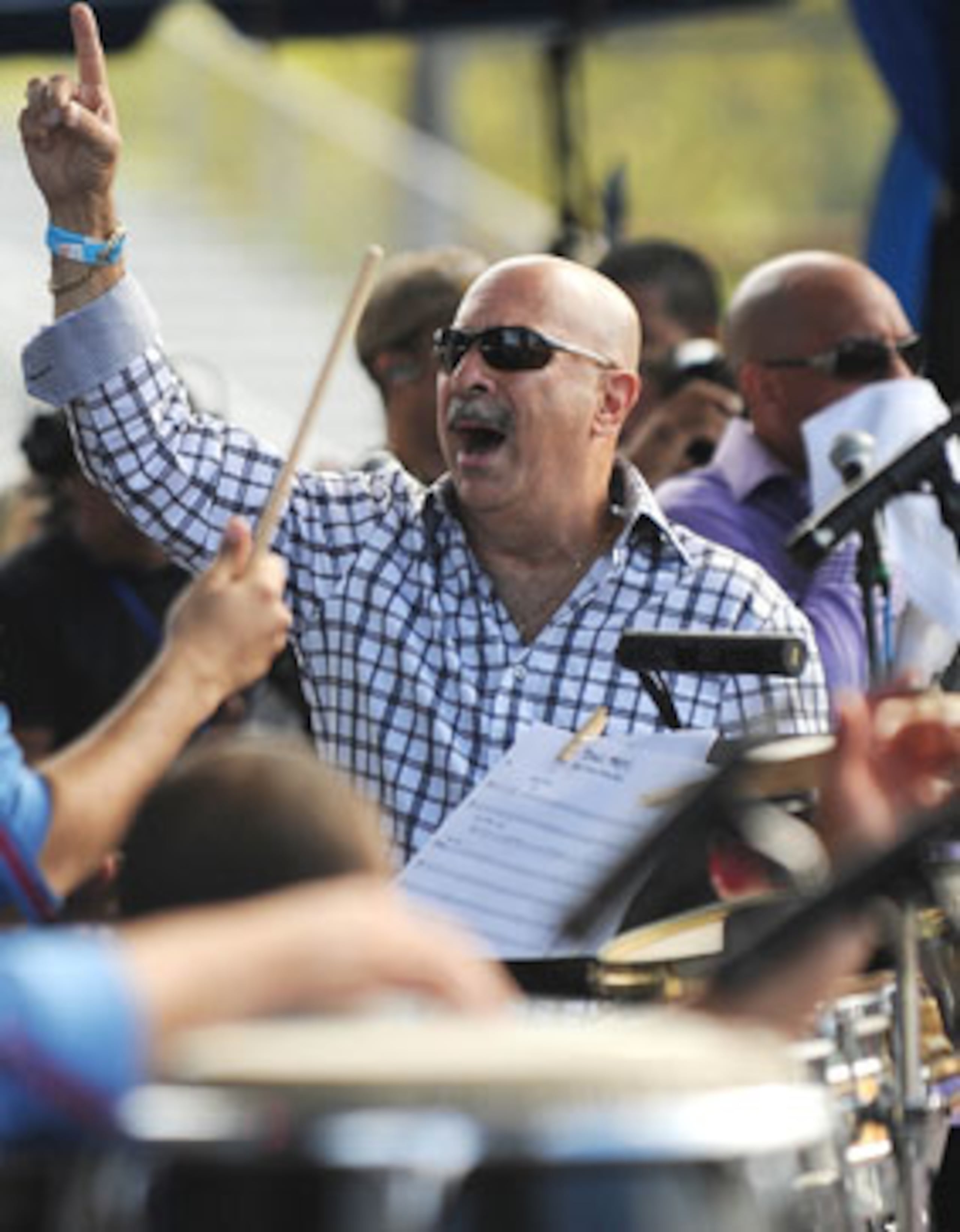 Luisito Ayala, director musical de la orquesta La Puerto Rican Power