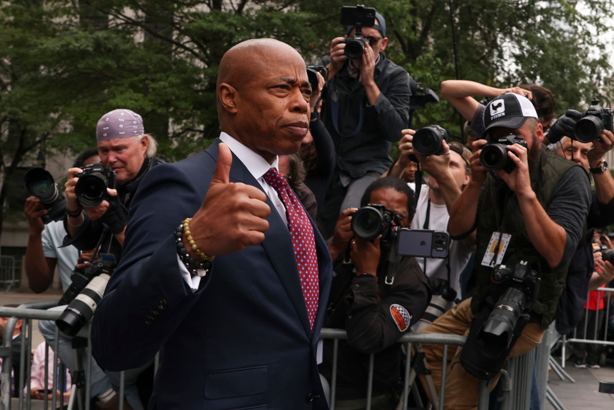 El alcalde Eric Adams (AP Photo/Yuki Iwamura)