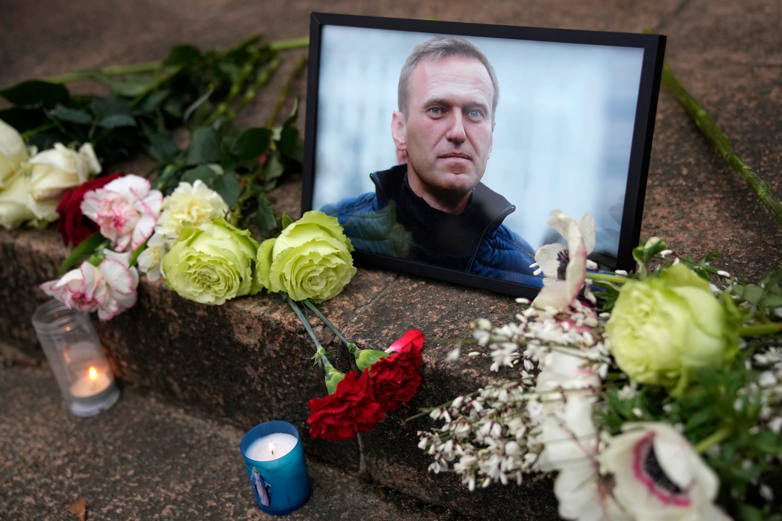 Un retrato del líder de la oposición rusa Alexei Navalny