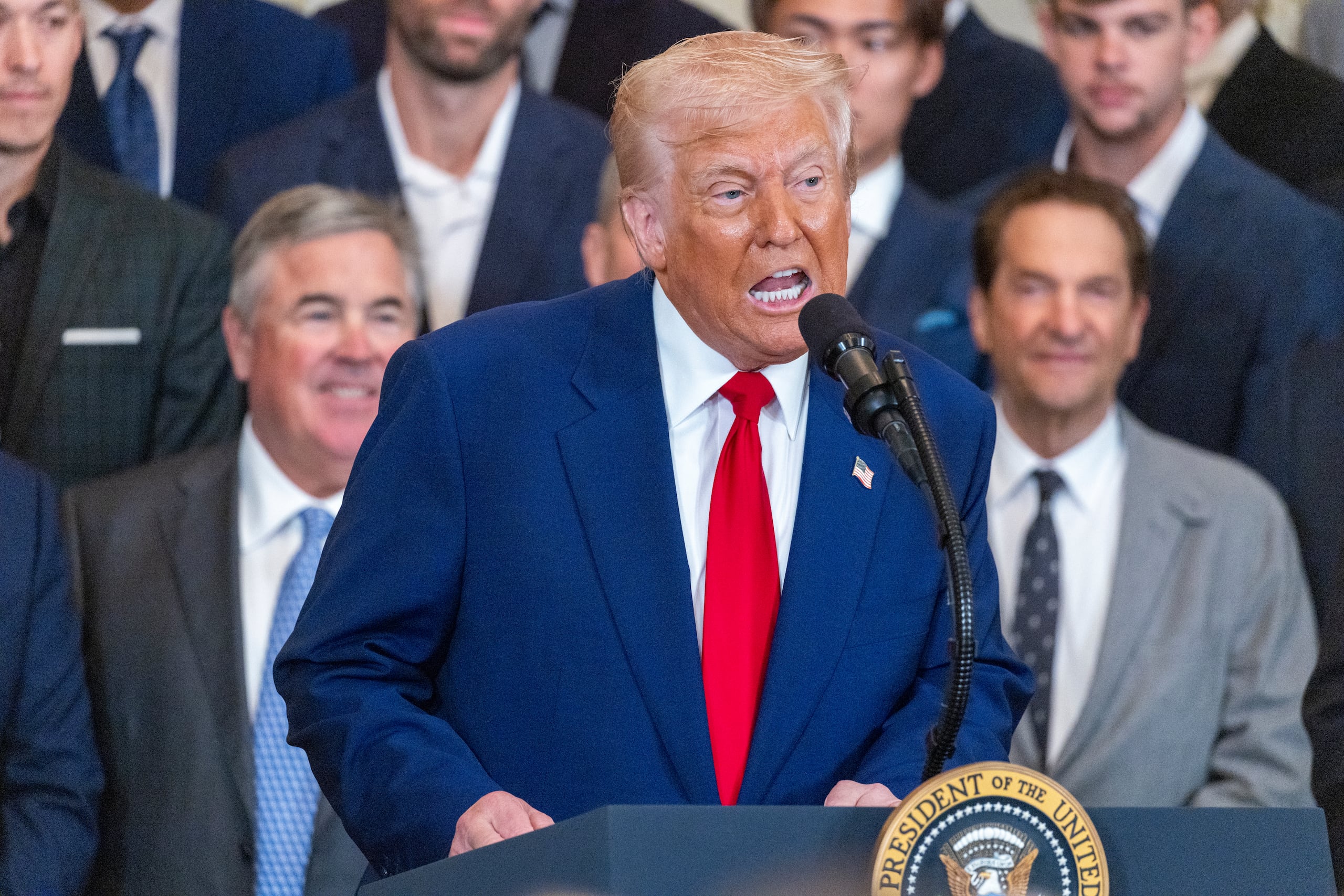 Donald Trump, presidente de los Estados Unidos.