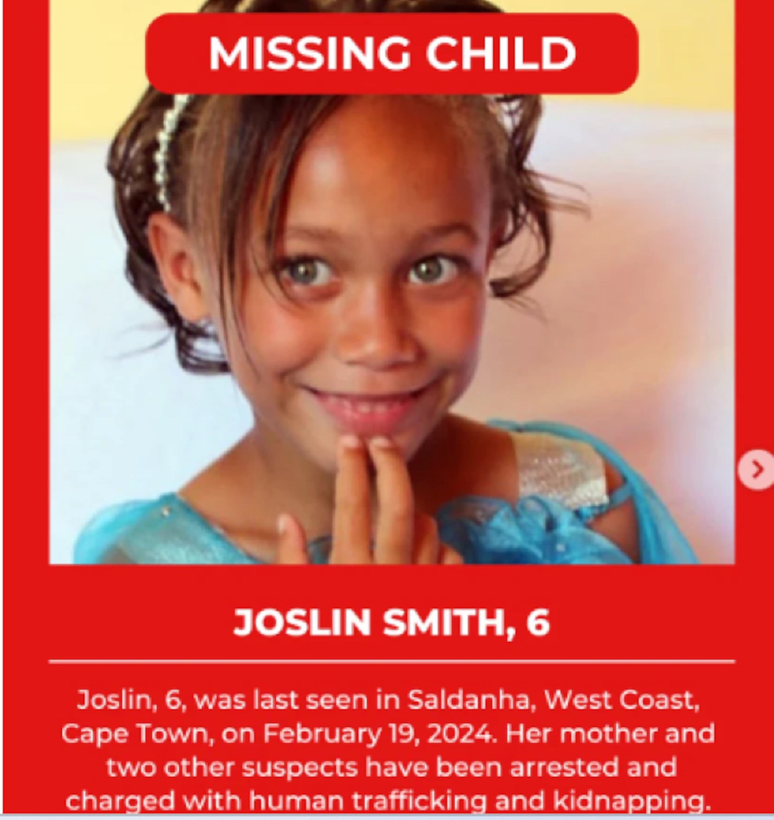 La menor vendida por su madre tenía seis años