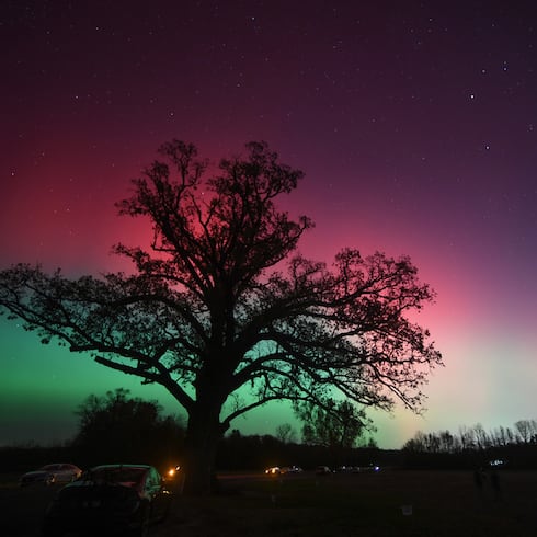 FOTOS: Así se vieron las auroras boreales en Estados Unidos