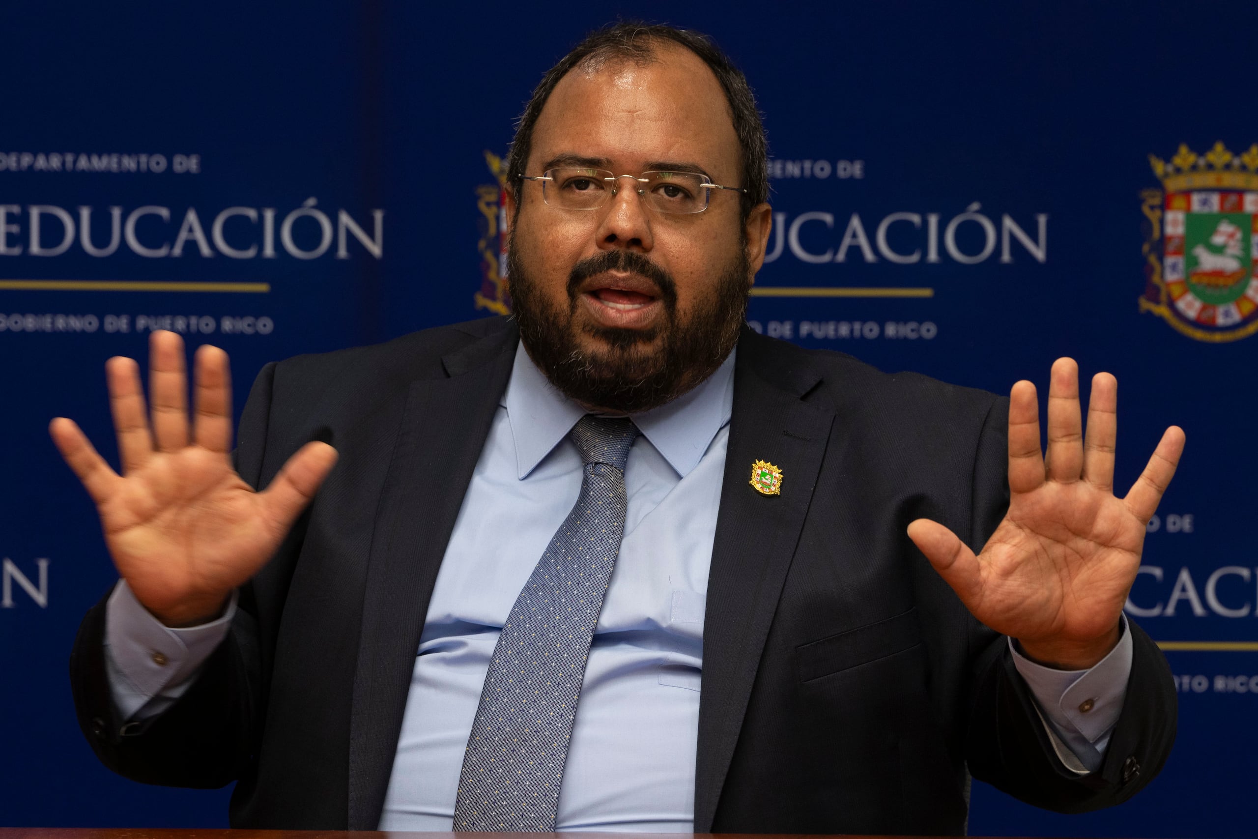 El secretario de Educación, Eliezer Ramos, aseguró ser conciente de los desafíos que enfrenta la agencia para el arranque el jueves del nuevo año escolar.
