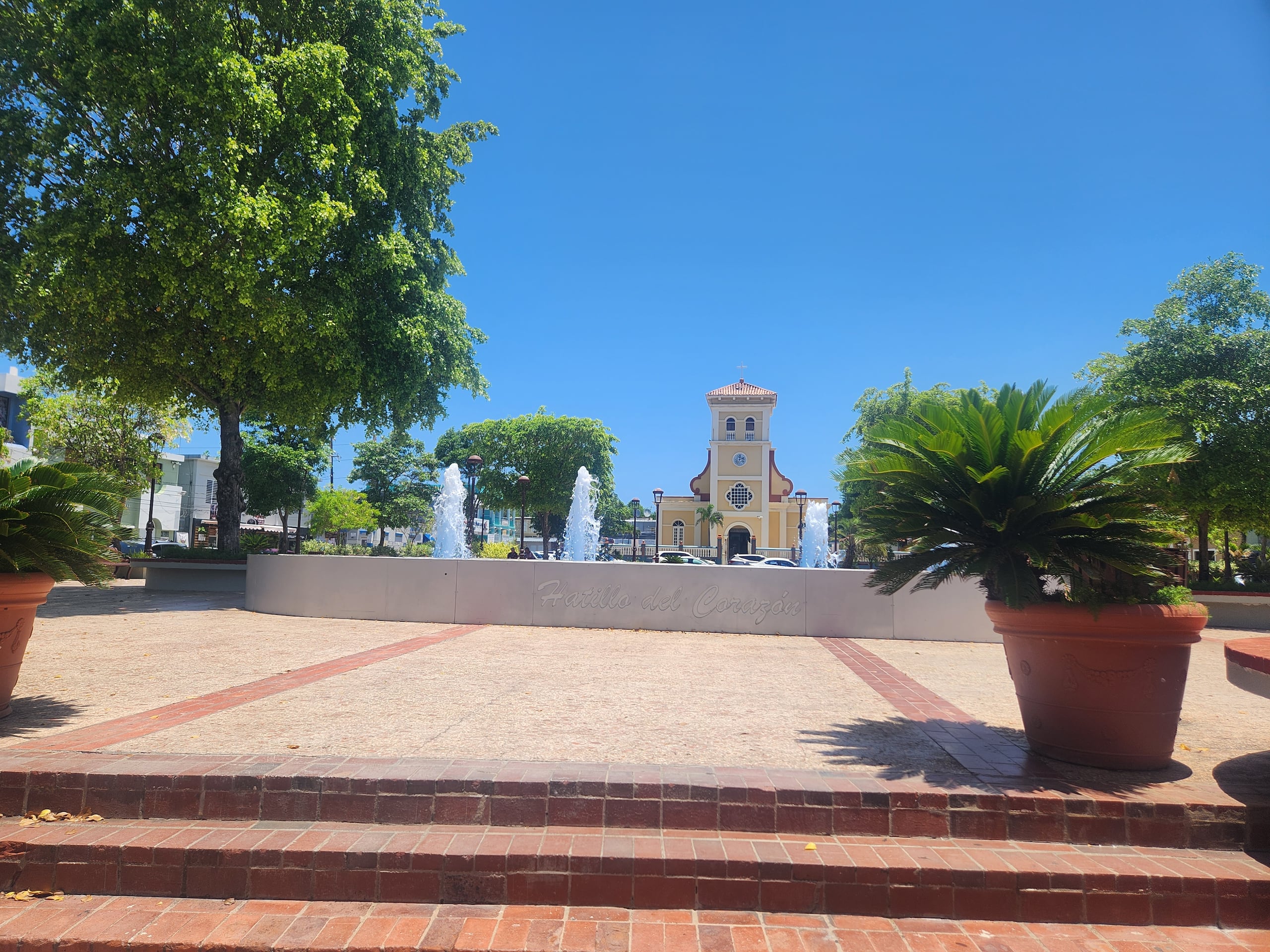 Plaza pública de Hatillo