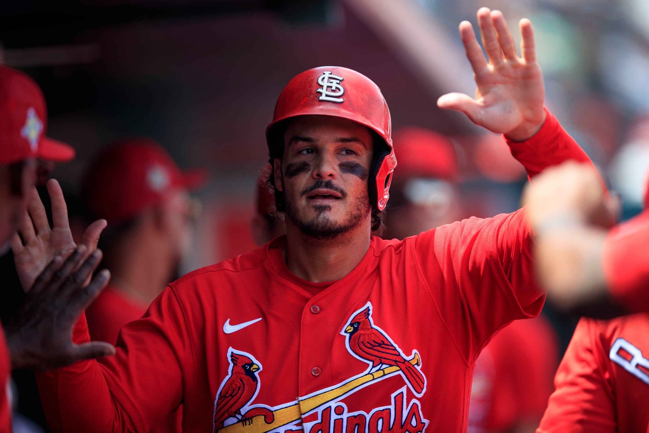 Nolan Arenado fue compañero del dirigente de Puerto Rico para el Clásico Mundial, Yadier Molina, mientras jugaban con los Cardinals de San Luis.