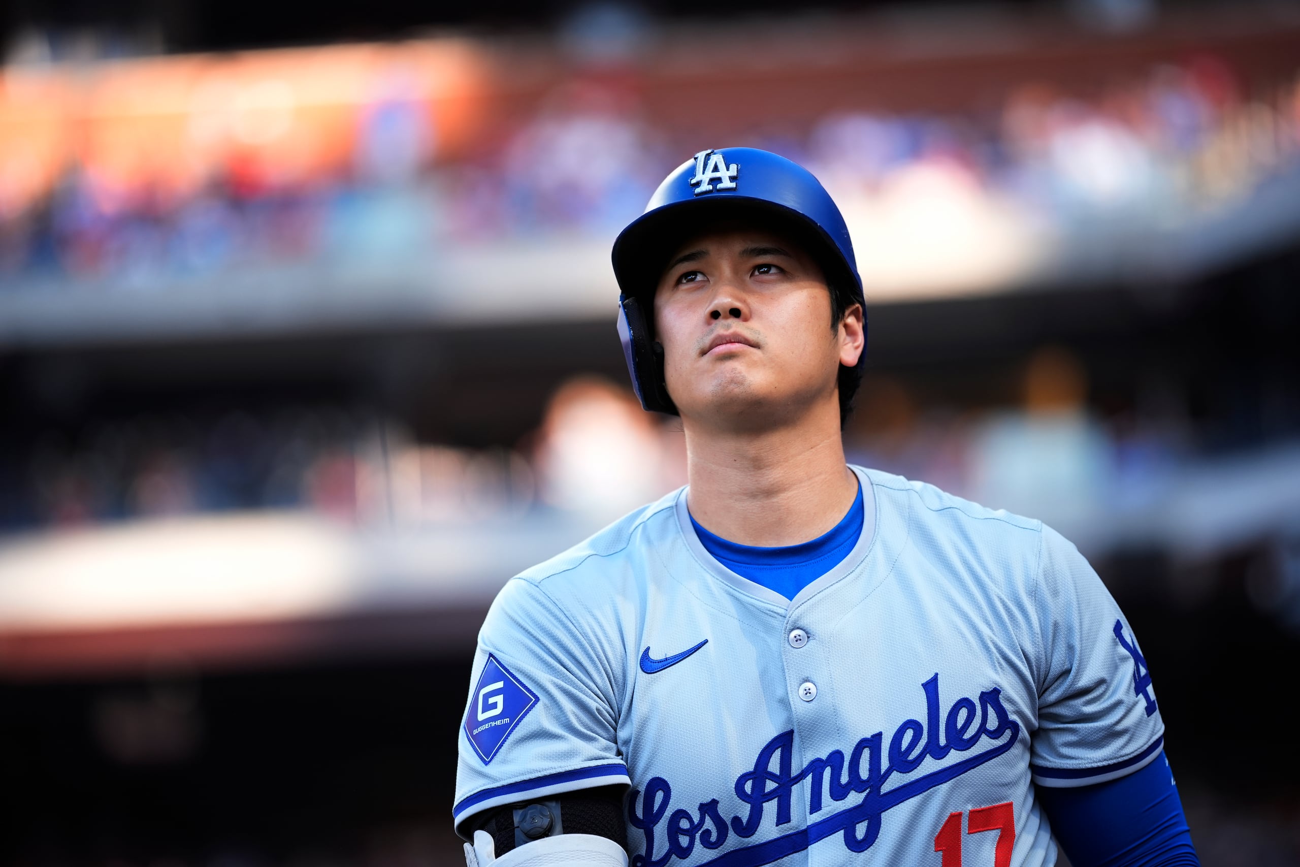 El japonés Shohei Ohtani, de los Dodgers de Los Ángeles.