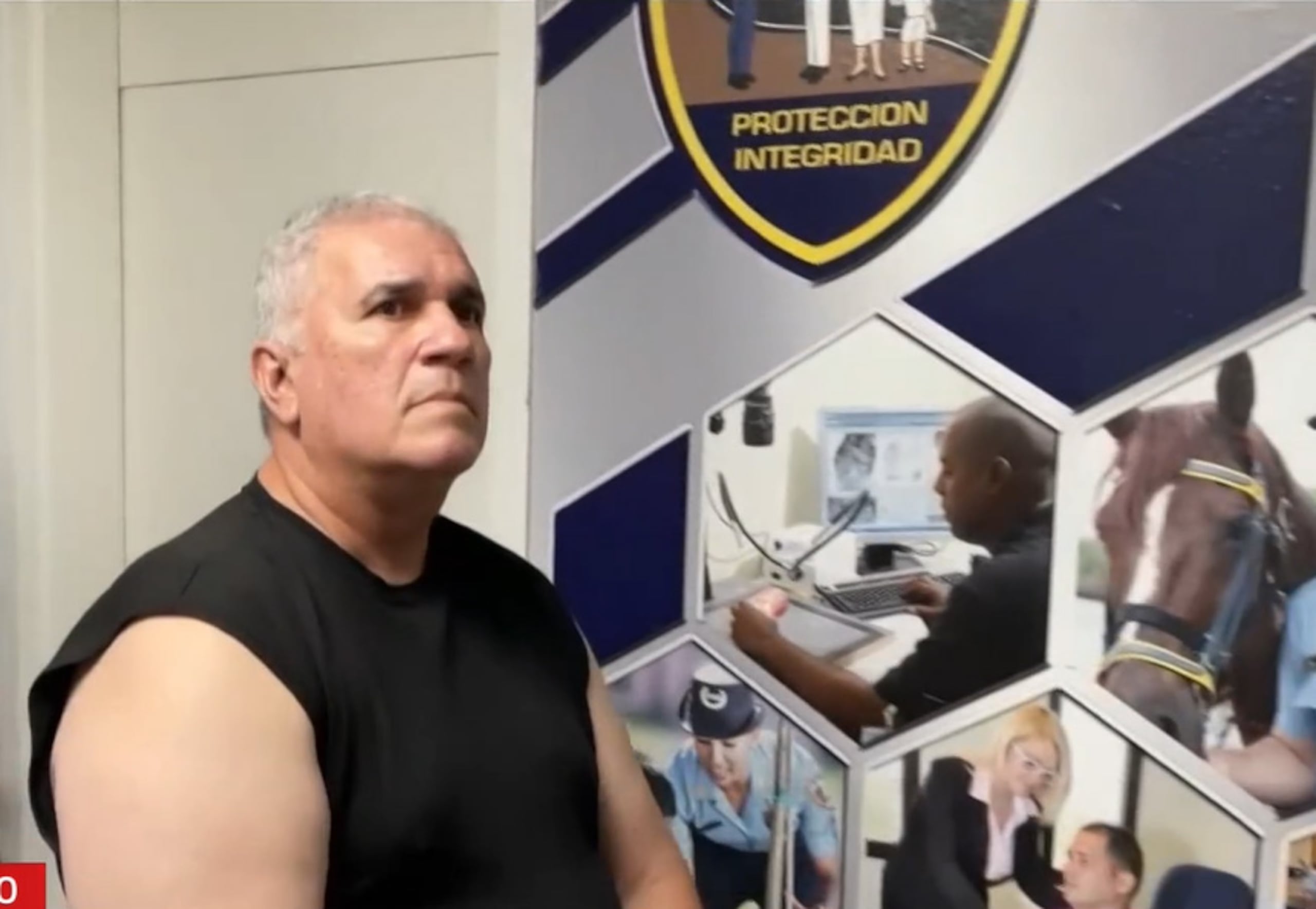 Héctor F. De Jesús Cancel, acusado de amenazar a la tenimesista Adriana Díaz (Telenoticias/Telemundo Puerto Rico)