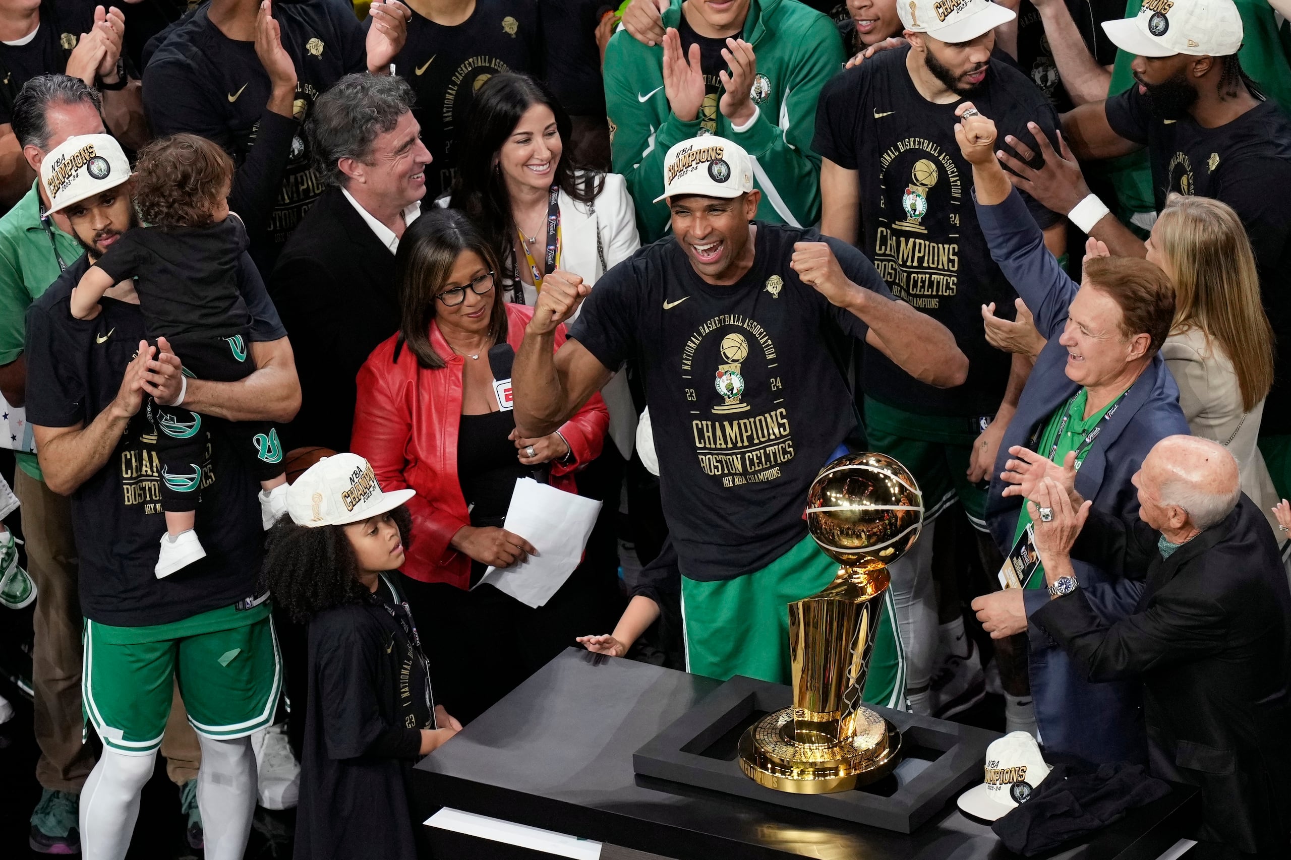Después de ganar un campeonato para la histórica franquicia, la mayoría de los jugadores de los Celtics querían ganar el campeonato del 2024 para Al Horford.