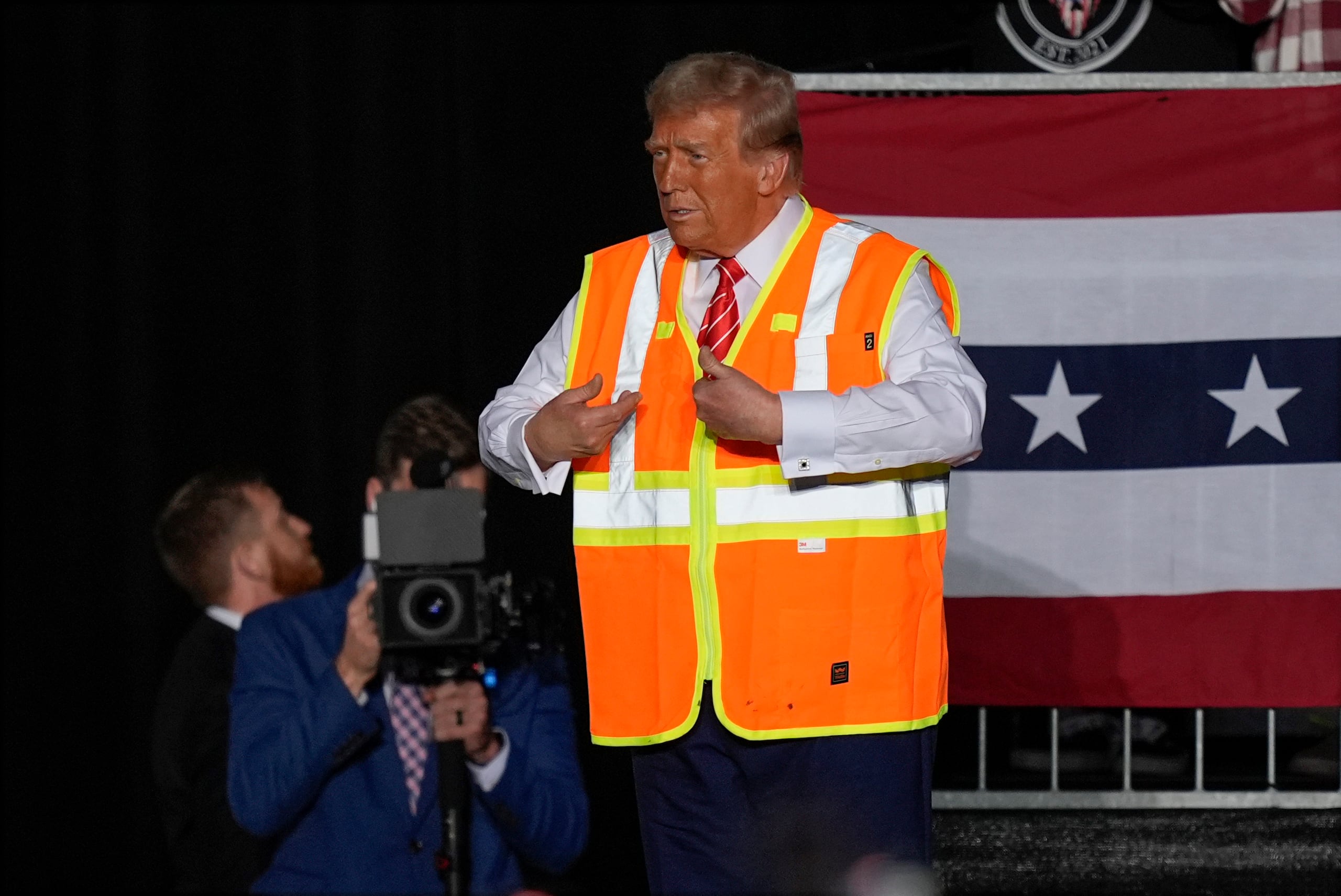 El aspirante republicano a la Casa Blanca, Donald Trump.