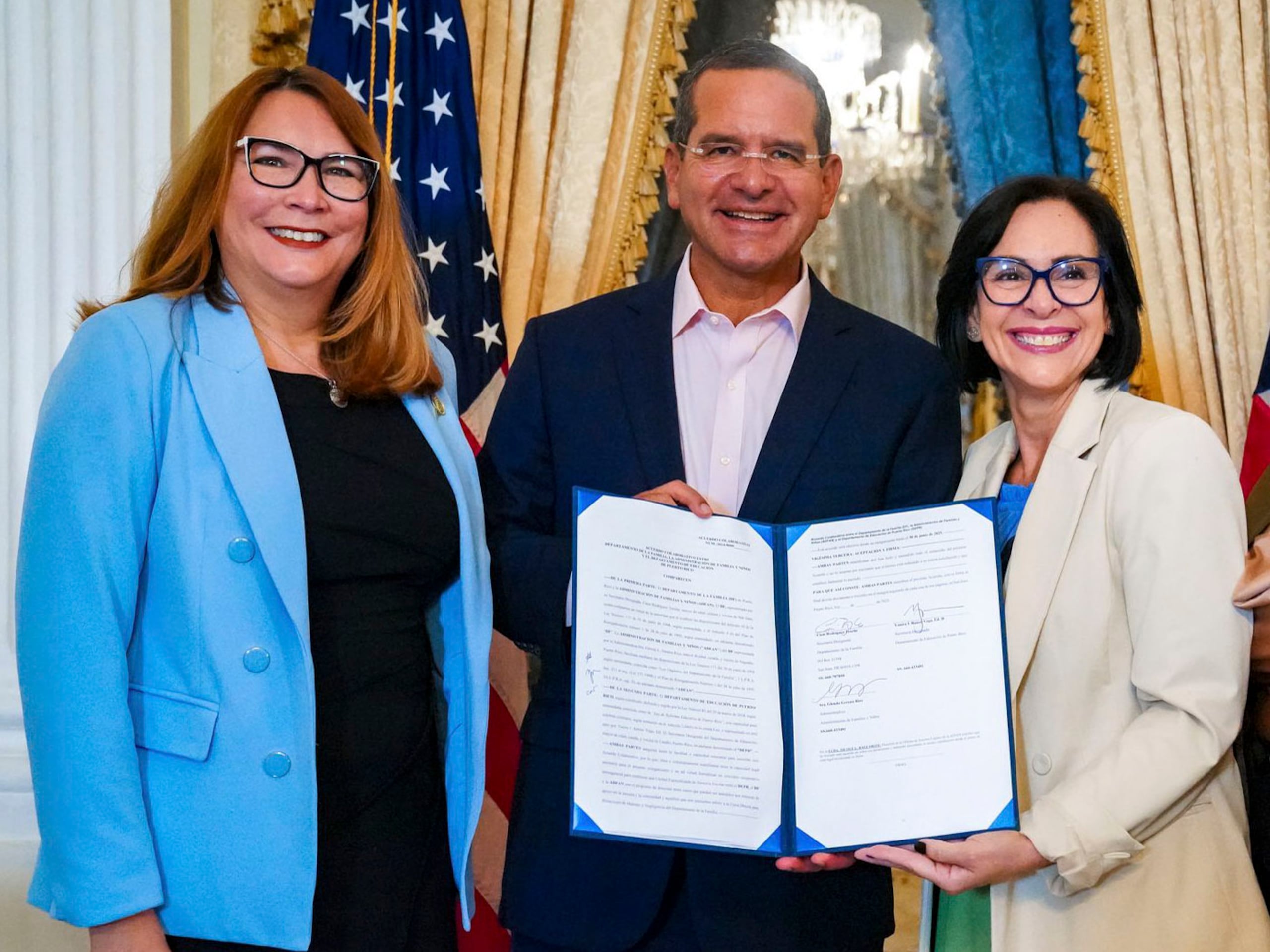 El gobernador Pedro Pierluisi confía en que las secretarias de Familia, Ciení Rodríguez y Educación, Yanira Raíces, reciban el respaldo de la mayoría del Senado y sean confirmadas.
