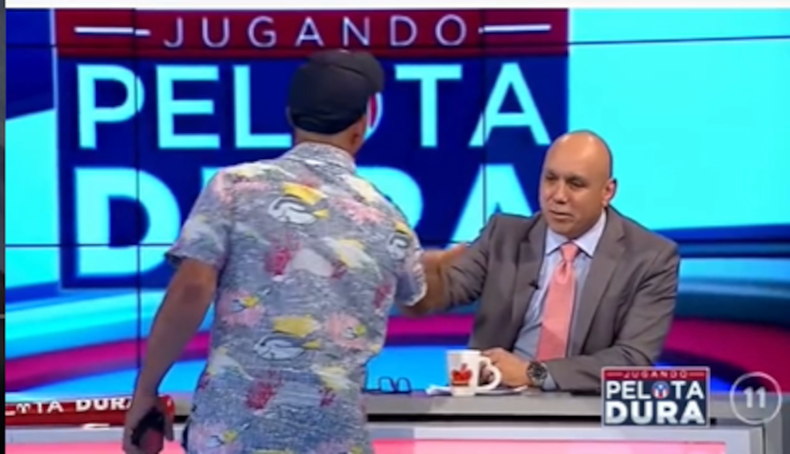Eliezer Molina pidió disculpas a Alex Delgado ayer.