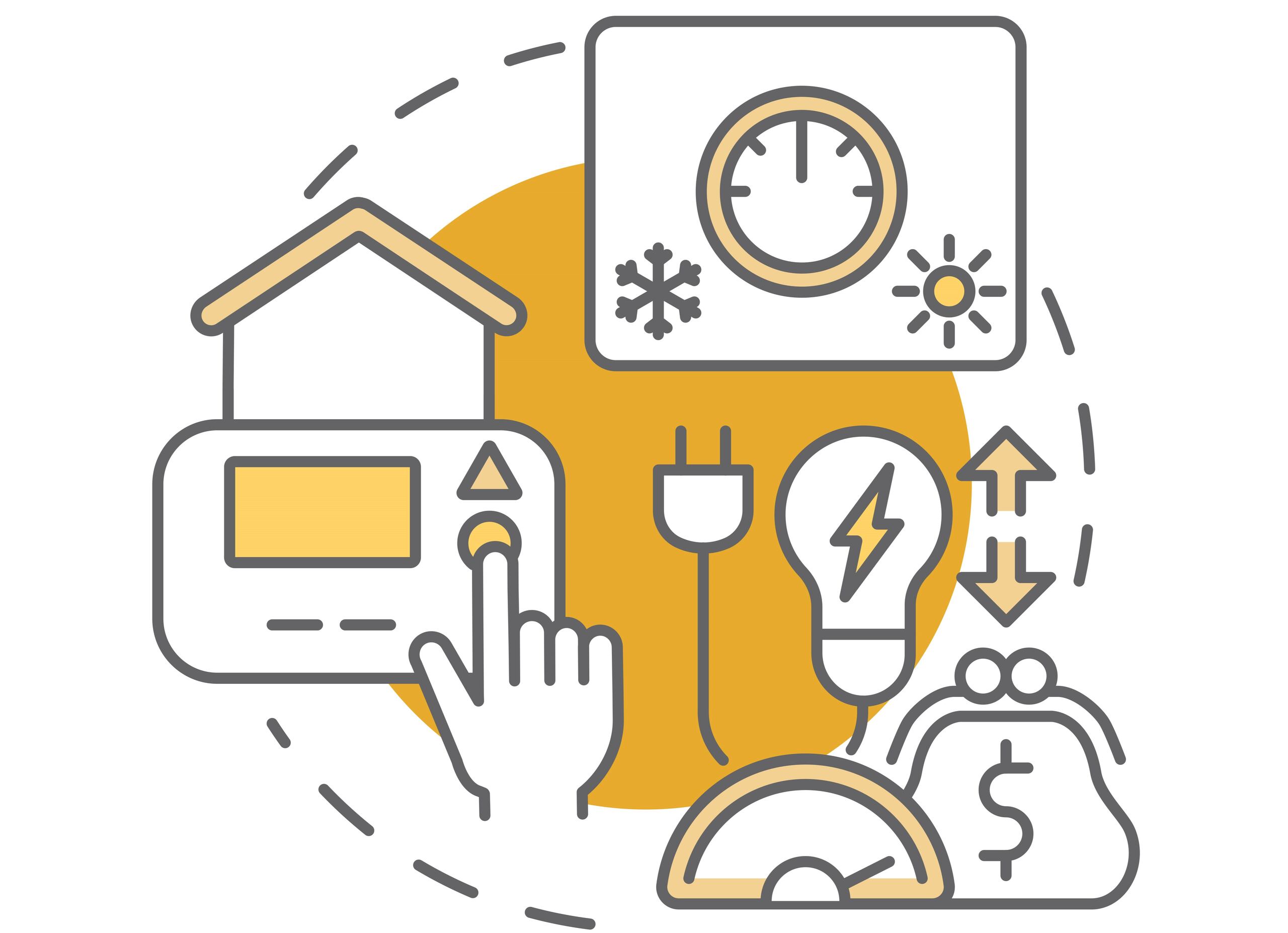 Conservar energía implica cualquier reducción en el consumo de energía eléctrica que resulte de cambios en los patrones de consumo de energía de los consumidores.