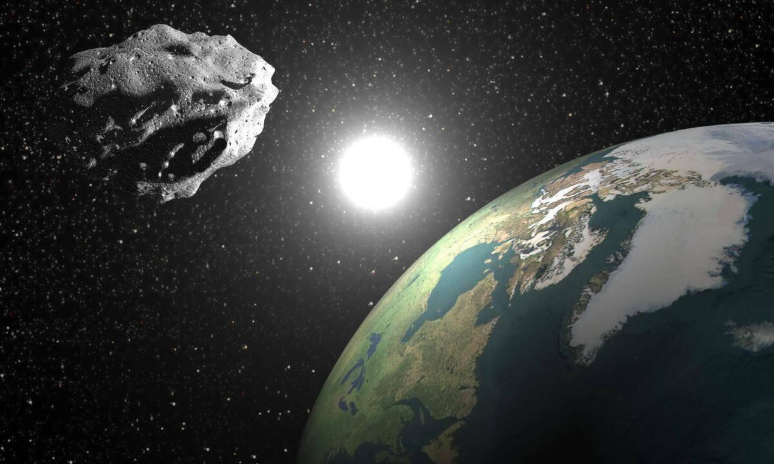 La NASA especificó que, a finales de 2022, se detectaron 2,304 cuerpos celestes potencialmente peligrosos.
