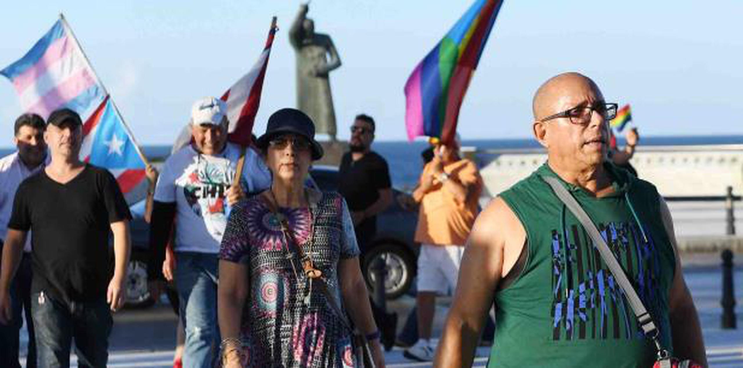 “Dejen de discriminar por mi identidad sexual” fue una de las consignas que se escucharon entre los manifestantes. (luis.alcaladelolmo@gfrmedia.com)