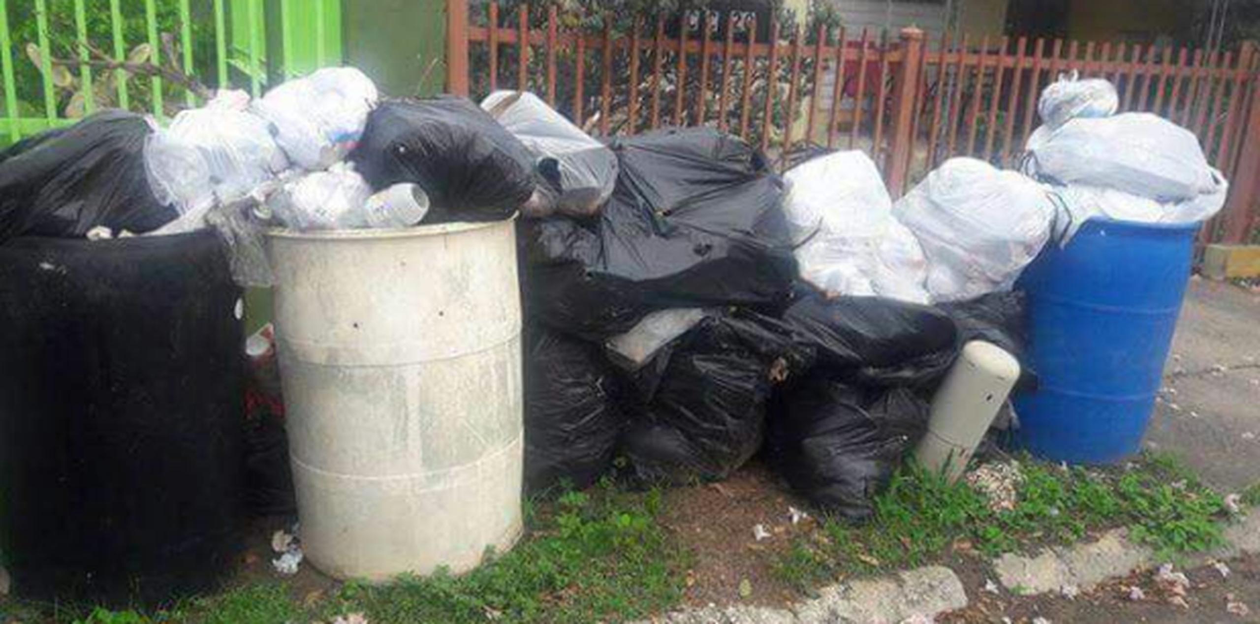 Sectores de Arecibo llevan hasta tres semanas sin que les recojan la basura. (Suministrada)