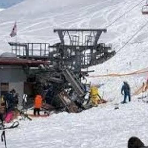 Accidente en Georgia en centro de esquiar