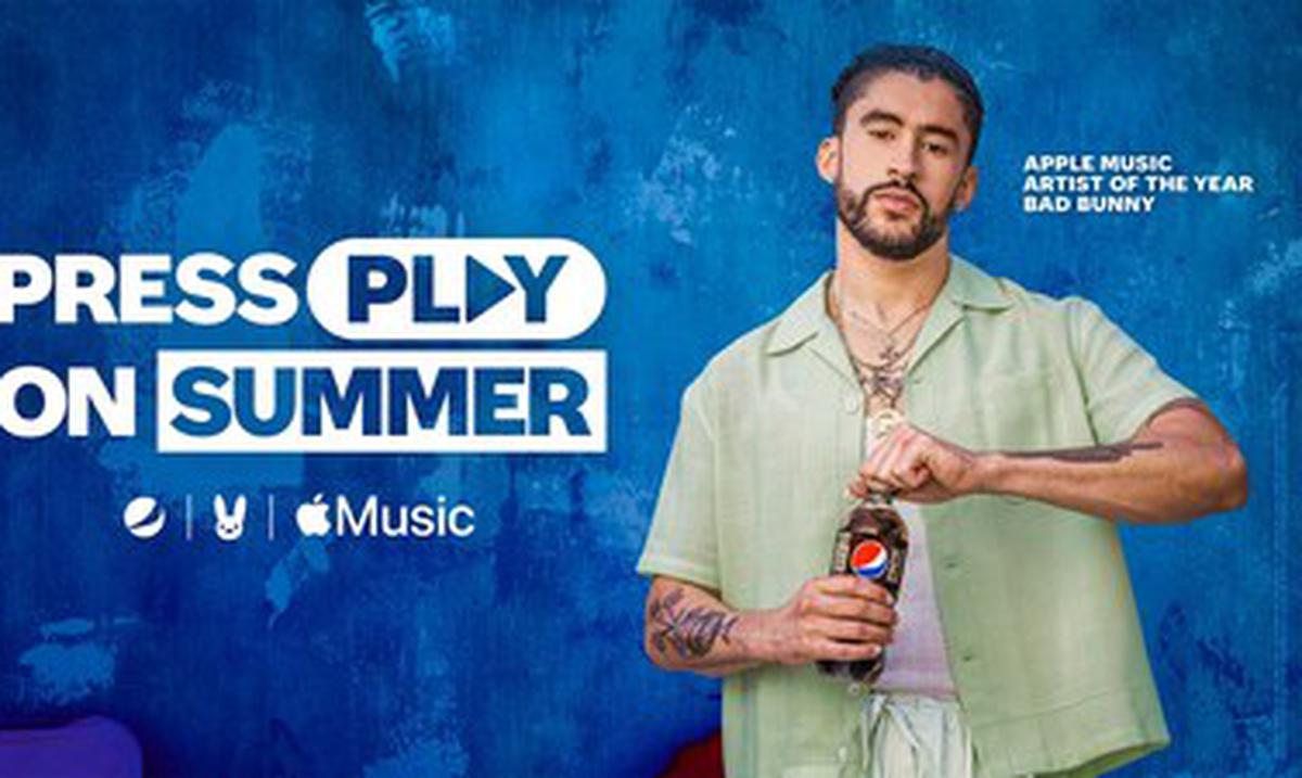 Bad Bunny Teams Up With Pepsi to “Play for Summer”